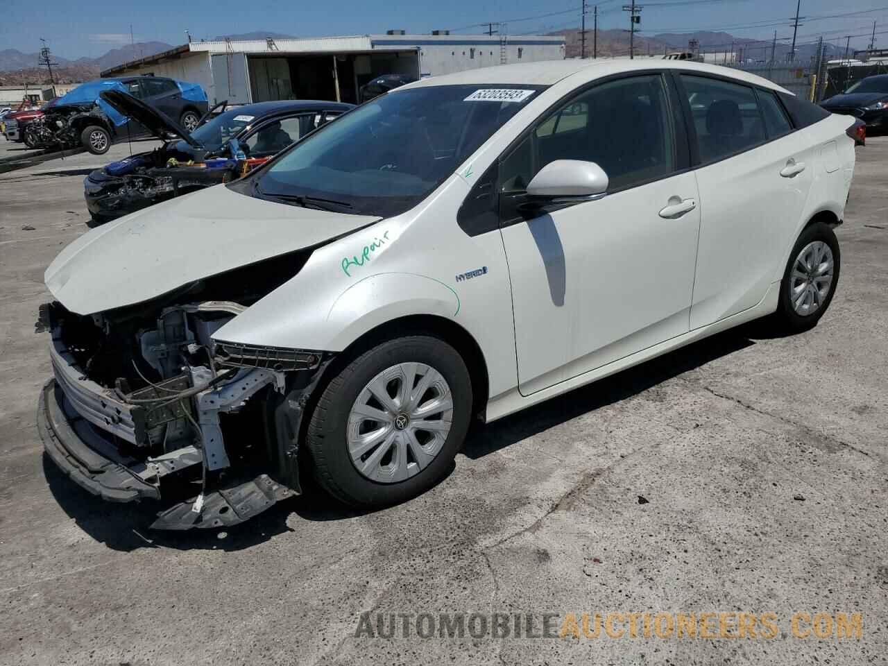 JTDKARFU5K3078781 TOYOTA PRIUS 2019