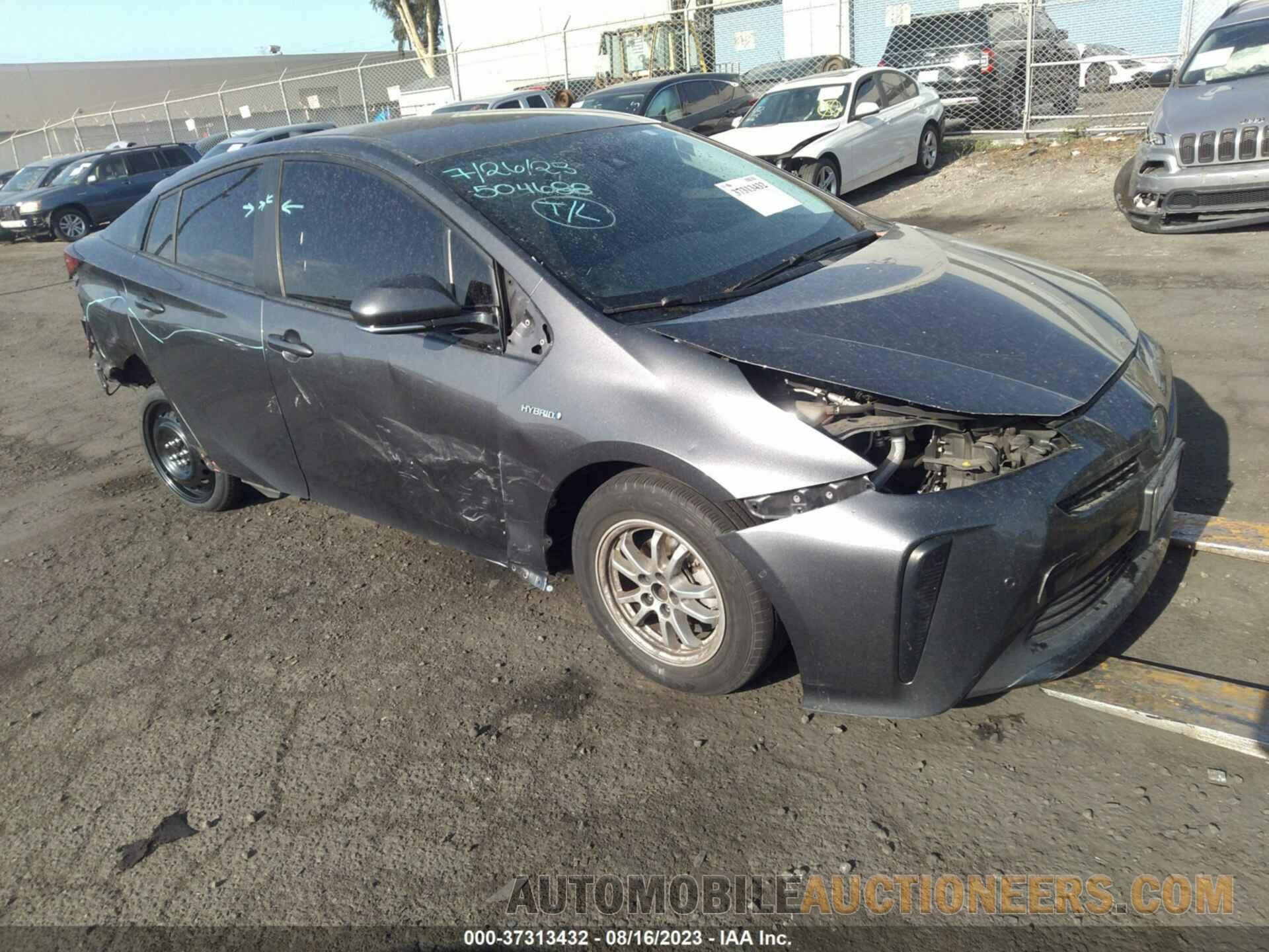 JTDKARFU5K3079459 TOYOTA PRIUS 2019