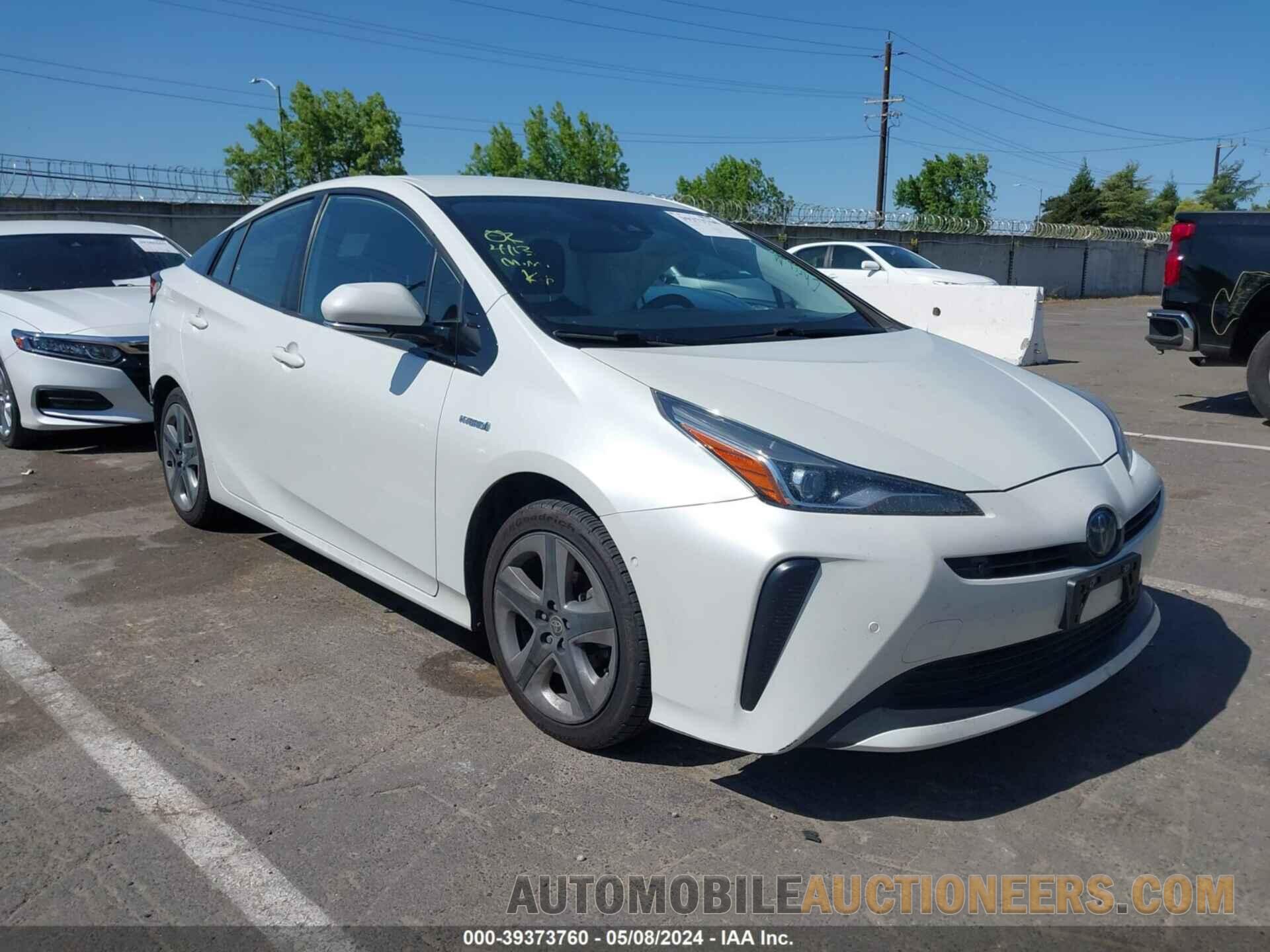 JTDKARFU5K3085231 TOYOTA PRIUS 2019