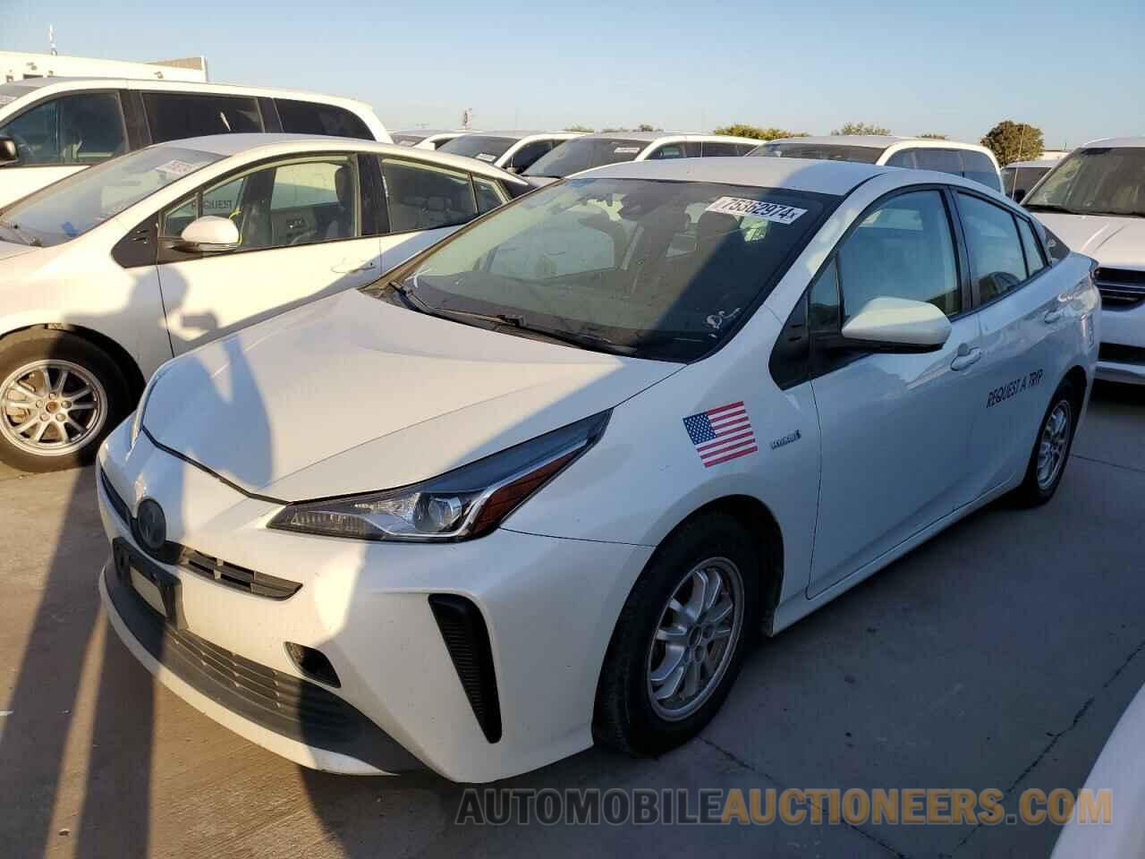 JTDKARFU5K3091210 TOYOTA PRIUS 2019