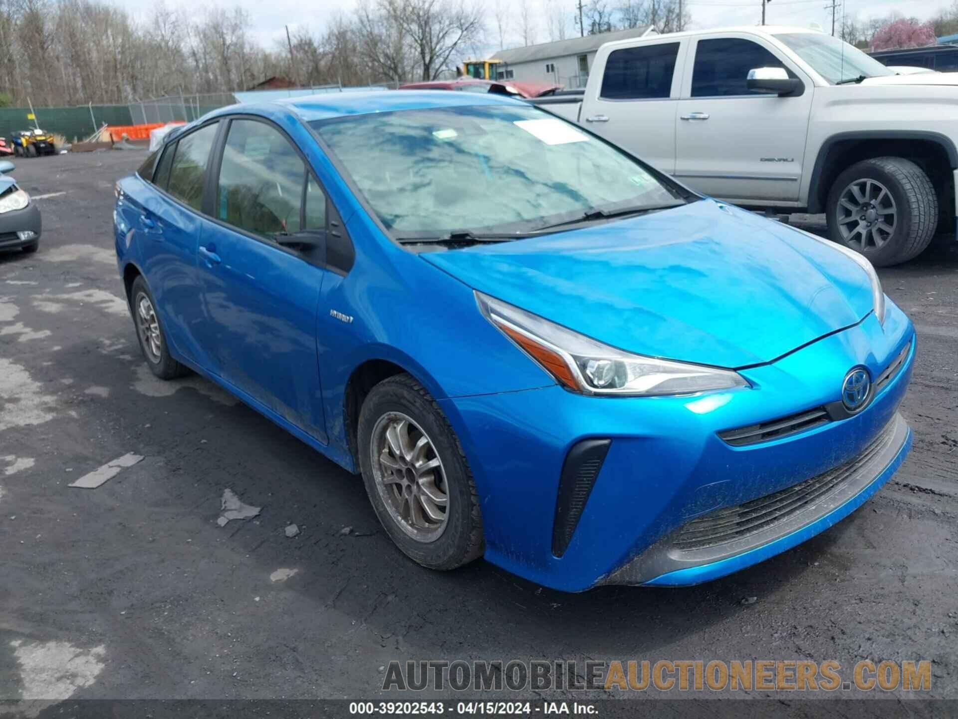 JTDKARFU5K3094592 TOYOTA PRIUS 2019