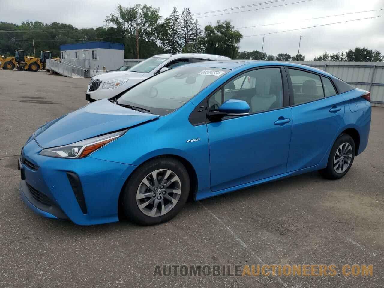 JTDKARFU5K3098772 TOYOTA PRIUS 2019