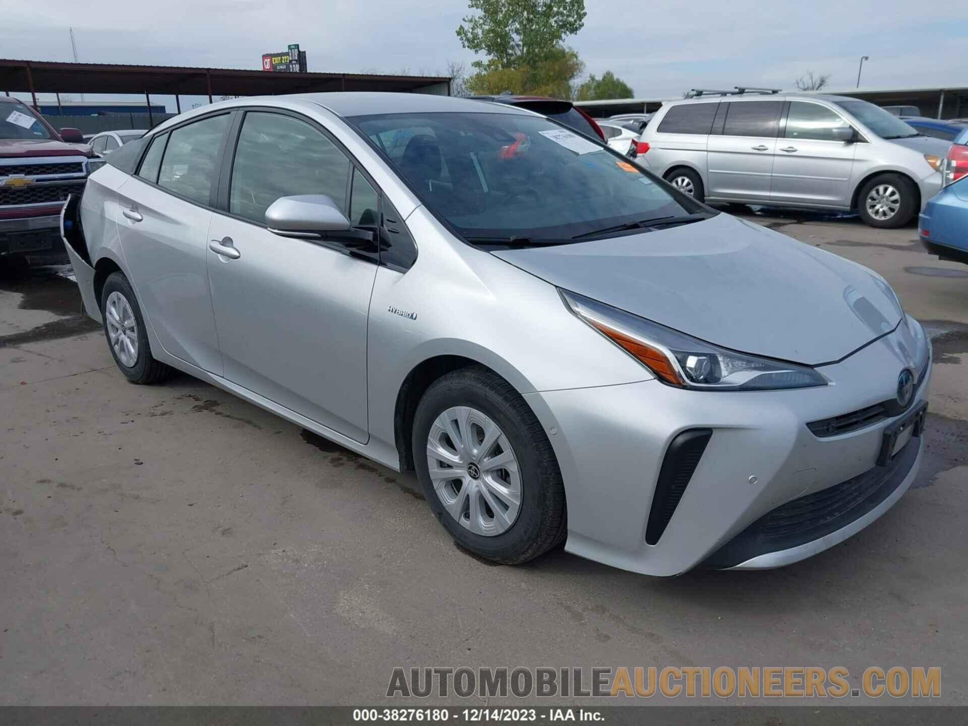 JTDKARFU5K3099016 TOYOTA PRIUS 2019