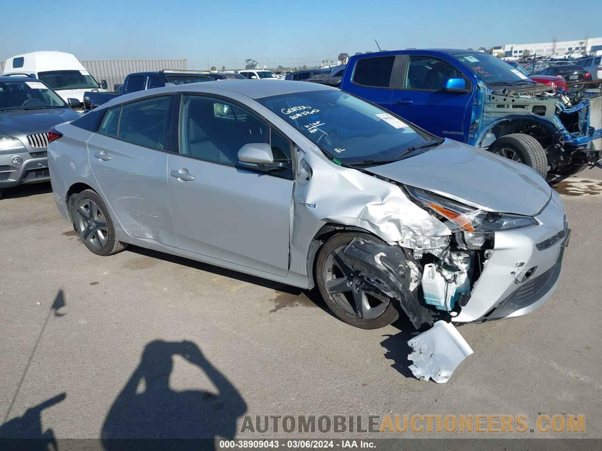 JTDKARFU5K3101184 TOYOTA PRIUS 2019