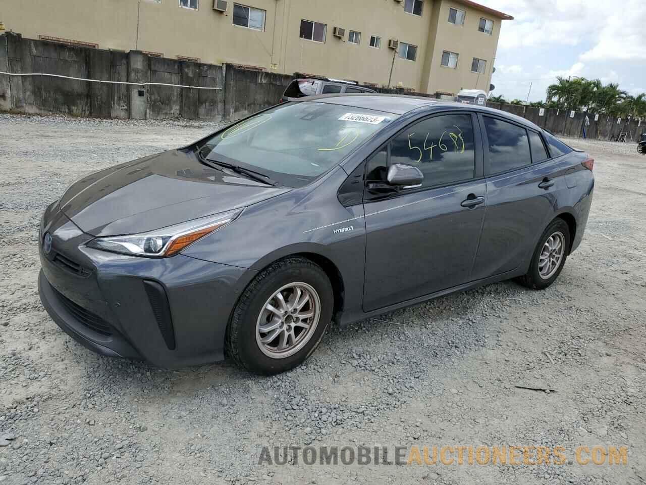 JTDKARFU5K3102240 TOYOTA PRIUS 2020