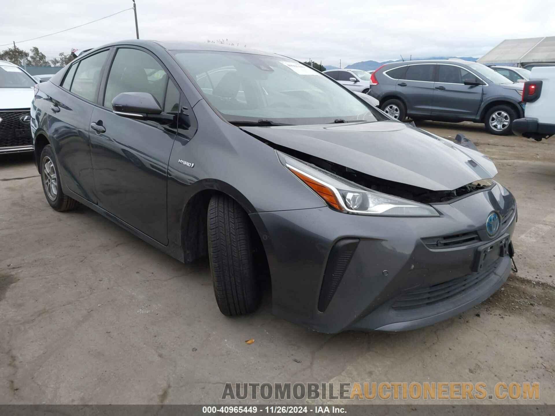 JTDKARFU5L3109237 TOYOTA PRIUS 2020