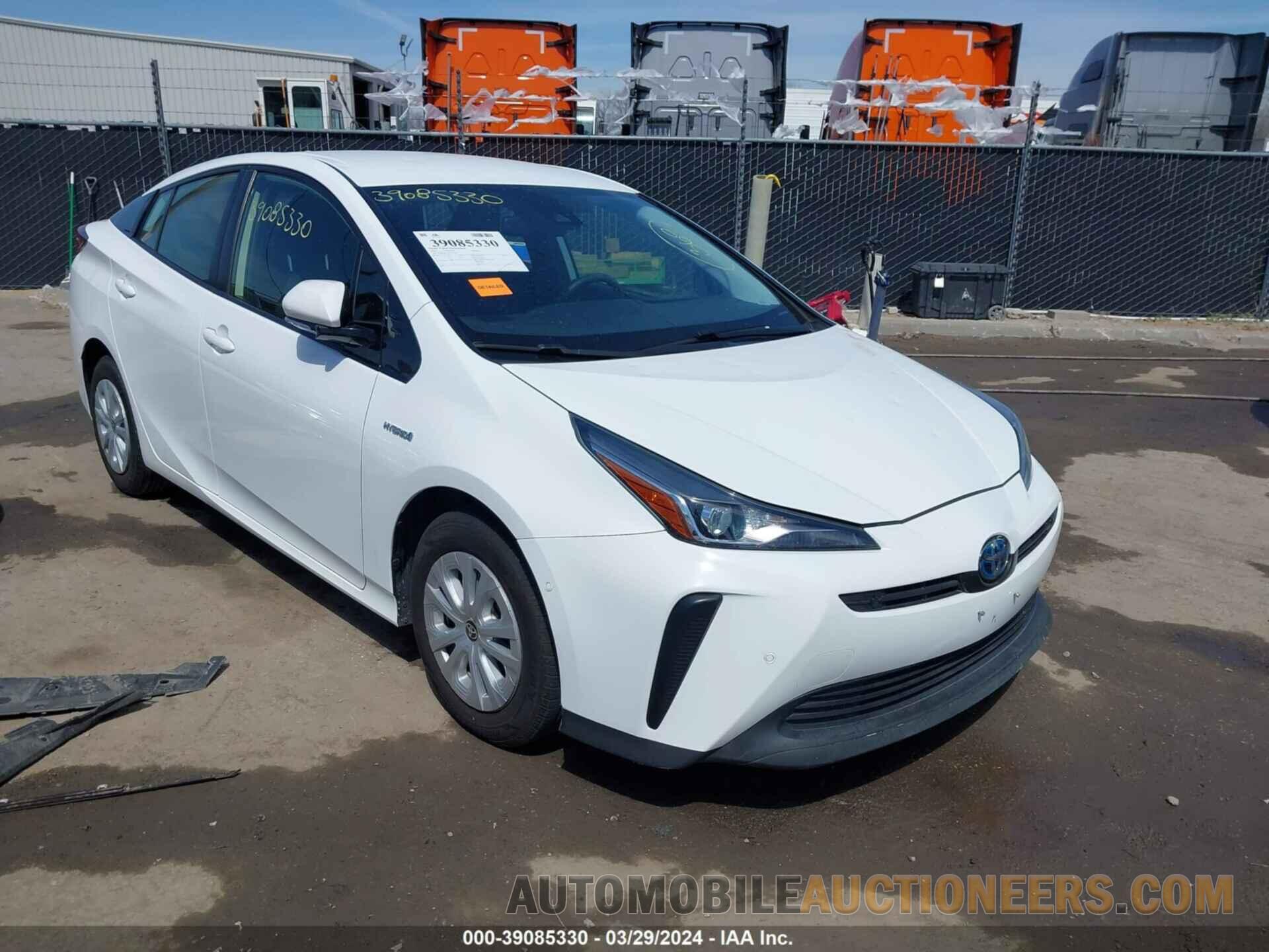 JTDKARFU5L3114695 TOYOTA PRIUS 2020