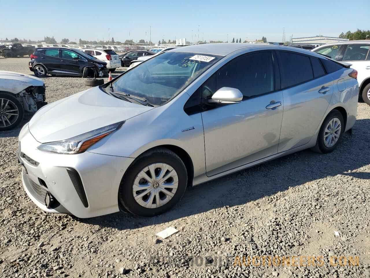 JTDKARFU5L3115927 TOYOTA PRIUS 2020