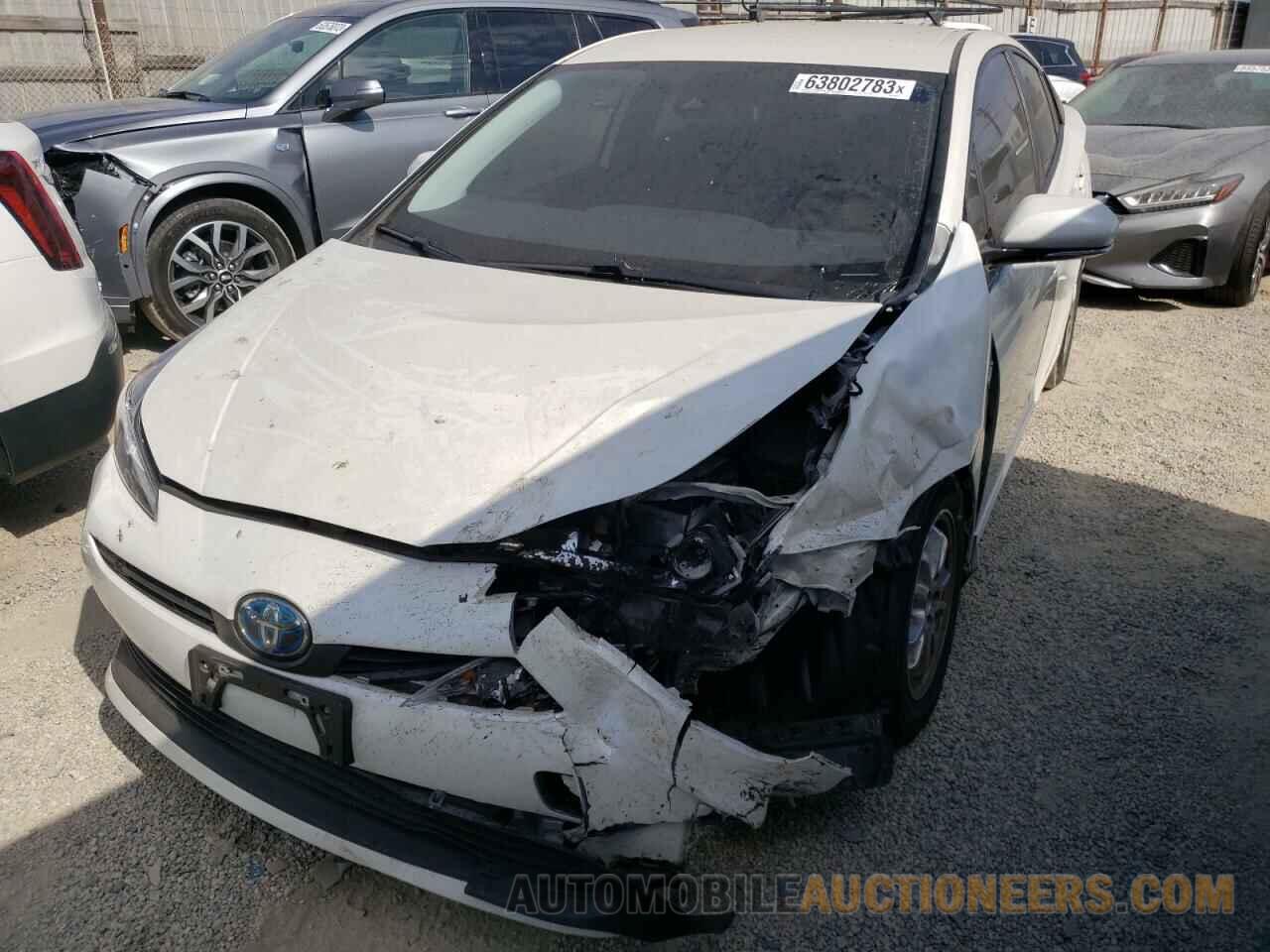 JTDKARFU5L3122327 TOYOTA PRIUS 2020