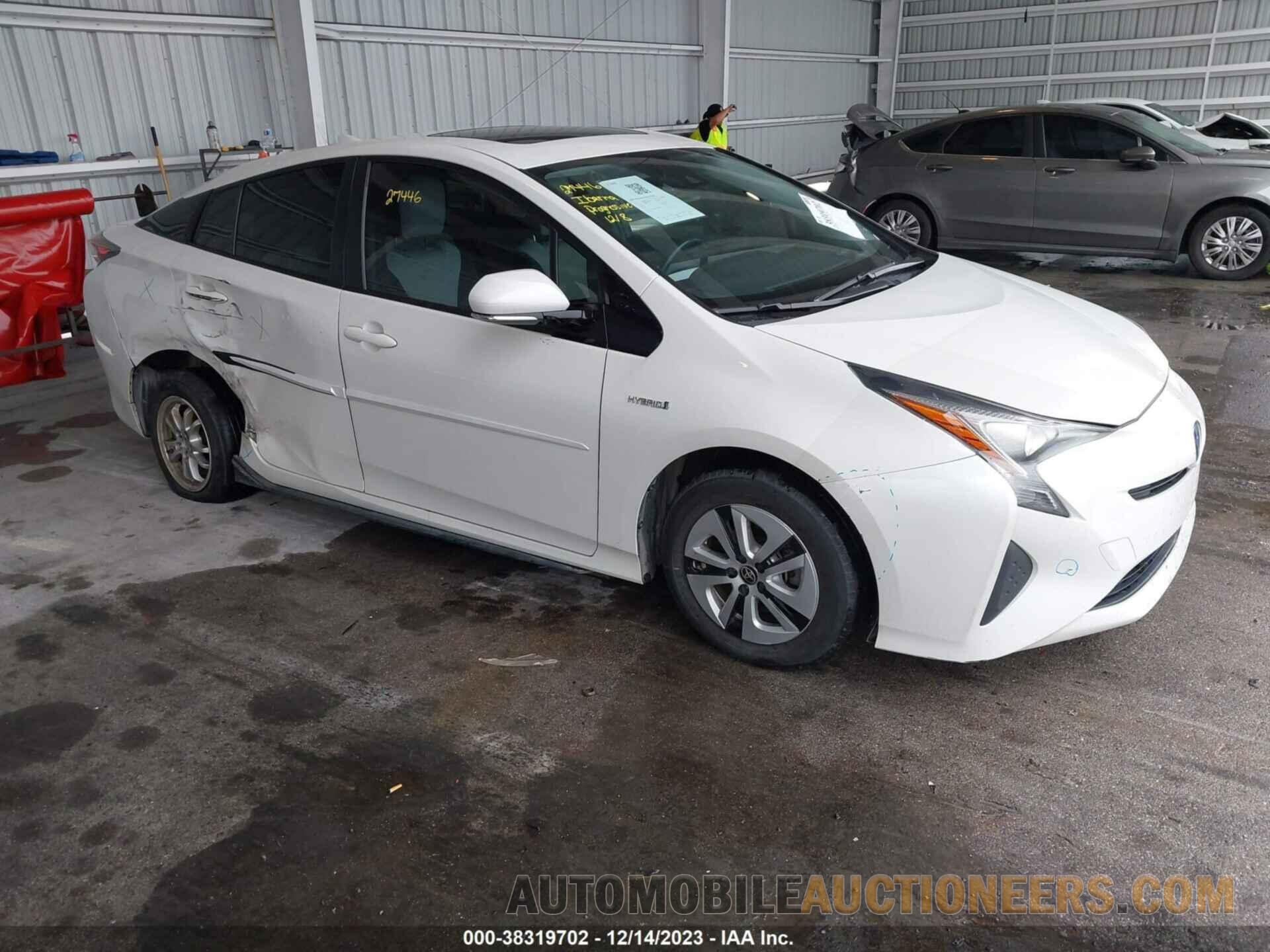 JTDKARFU6G3002493 TOYOTA PRIUS 2016