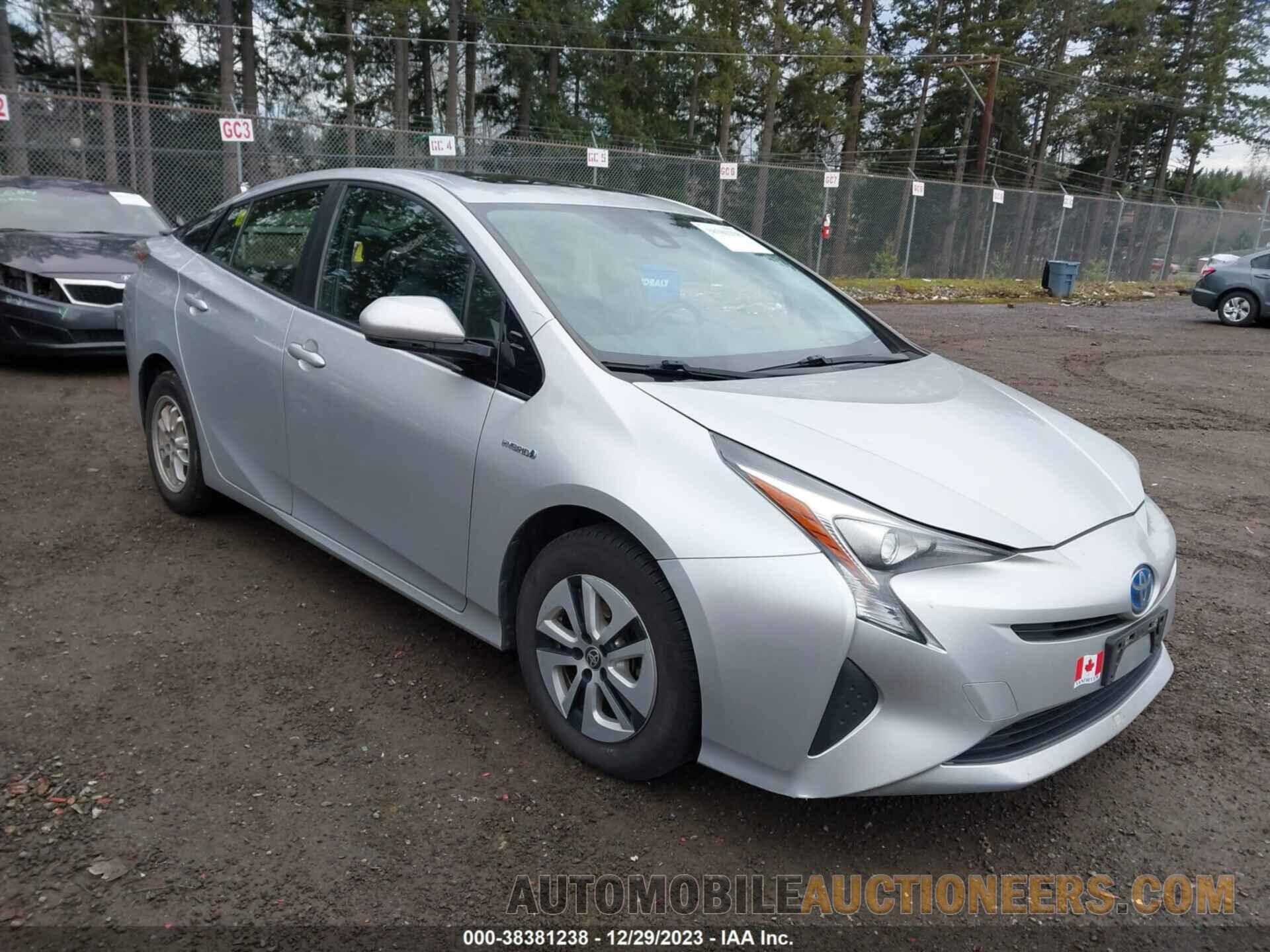 JTDKARFU6G3011694 TOYOTA PRIUS 2016