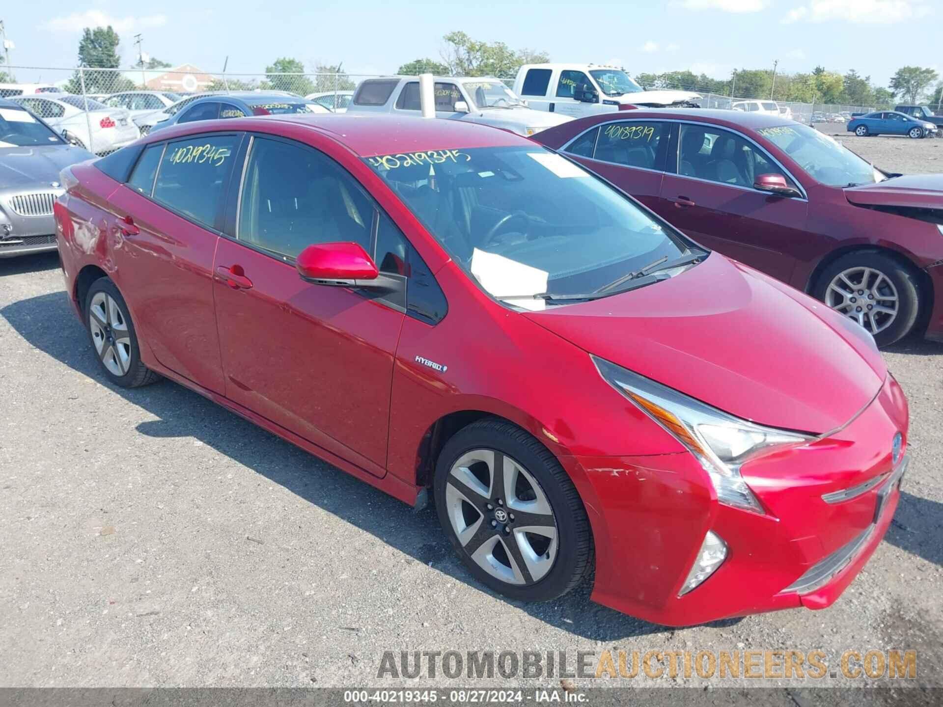 JTDKARFU6G3511192 TOYOTA PRIUS 2016