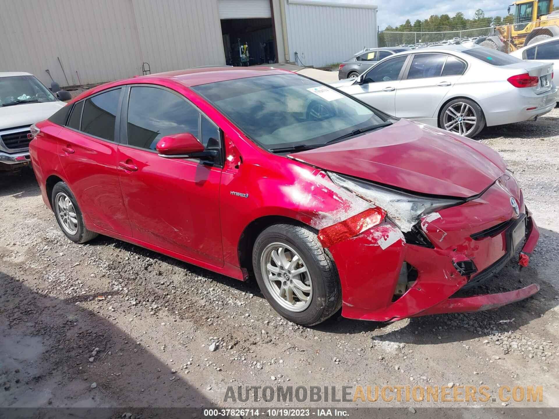 JTDKARFU6G3514707 TOYOTA PRIUS 2016