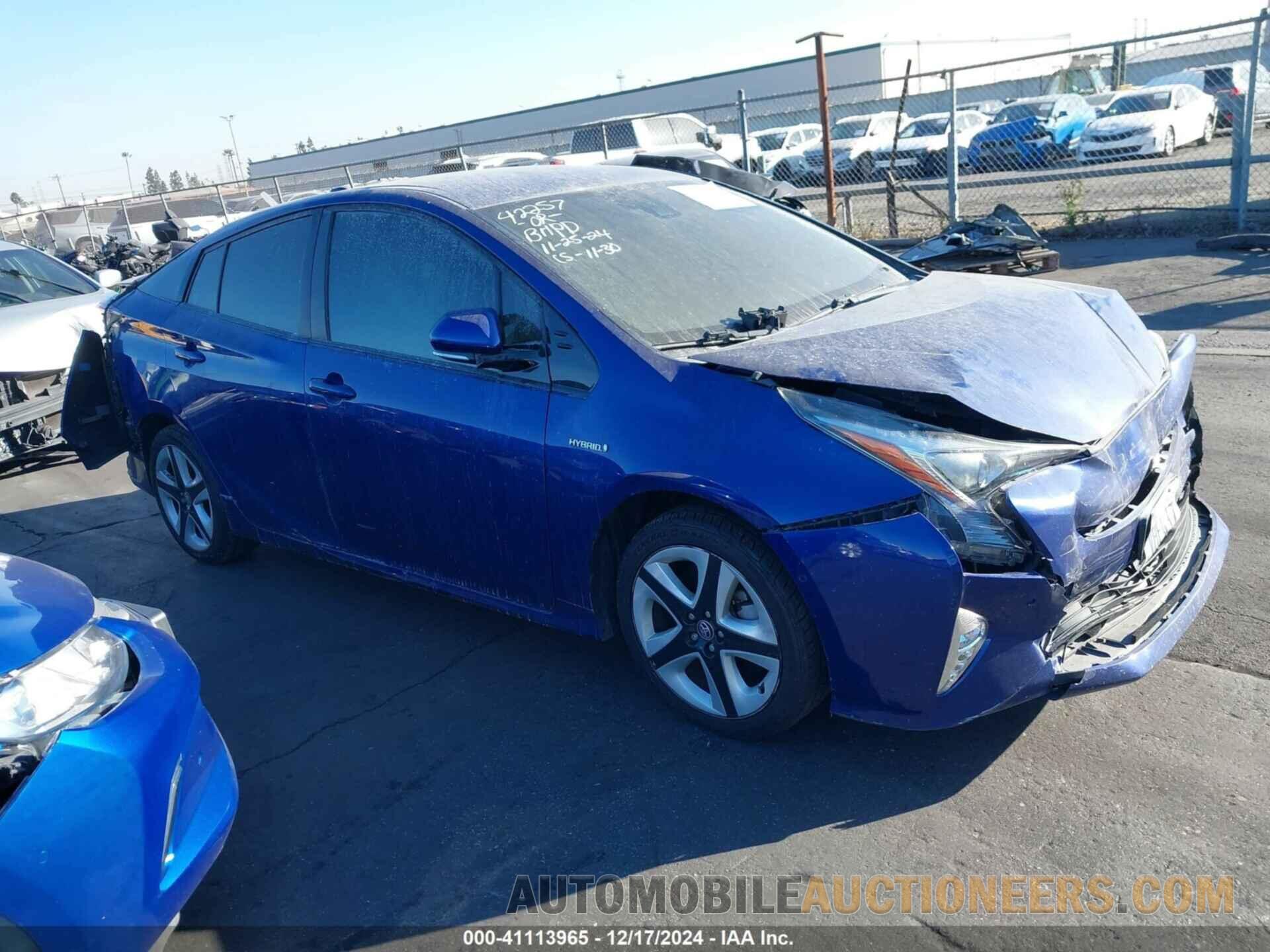 JTDKARFU6G3521298 TOYOTA PRIUS 2016