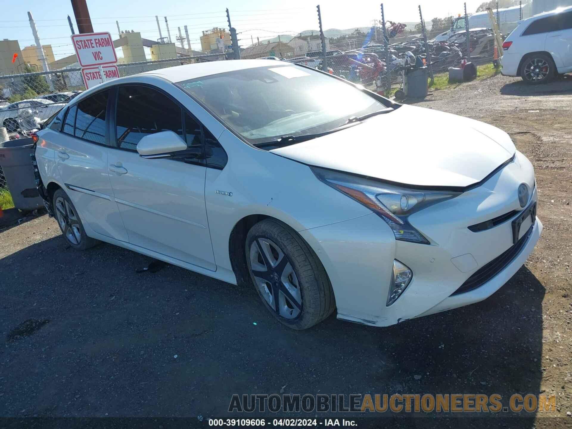 JTDKARFU6G3526968 TOYOTA PRIUS 2016