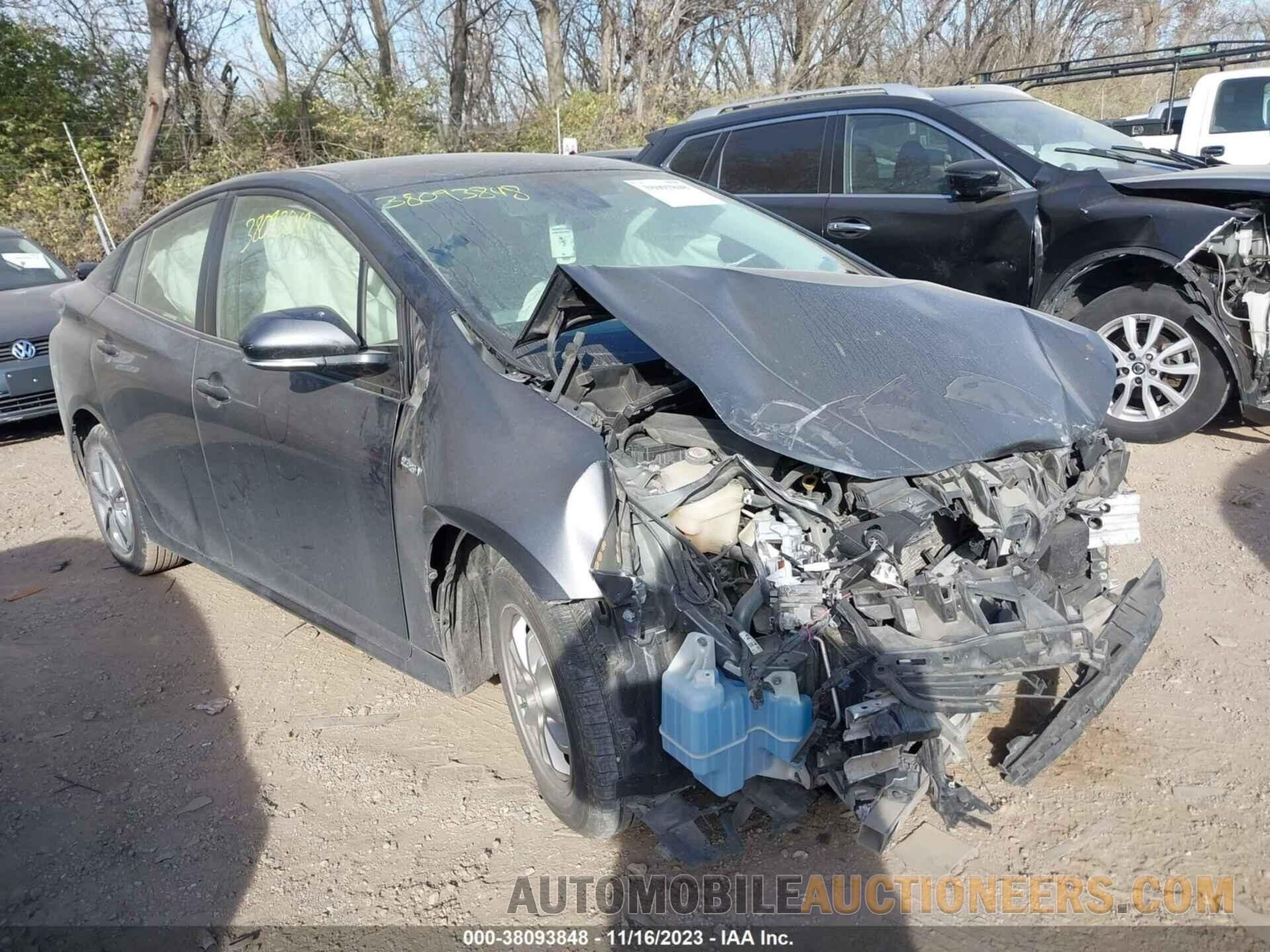 JTDKARFU6H3042896 TOYOTA PRIUS 2017