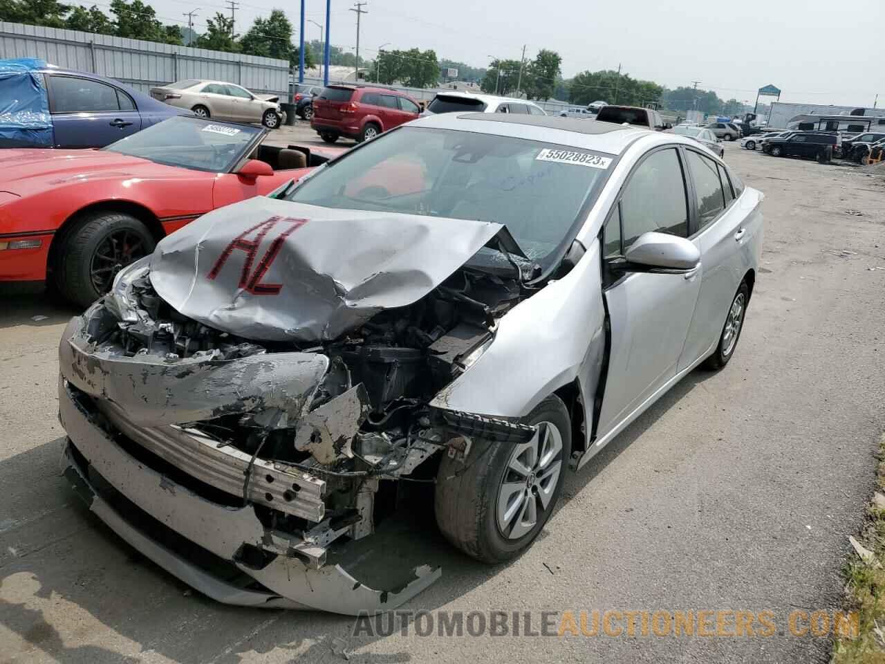 JTDKARFU6H3049749 TOYOTA PRIUS 2017