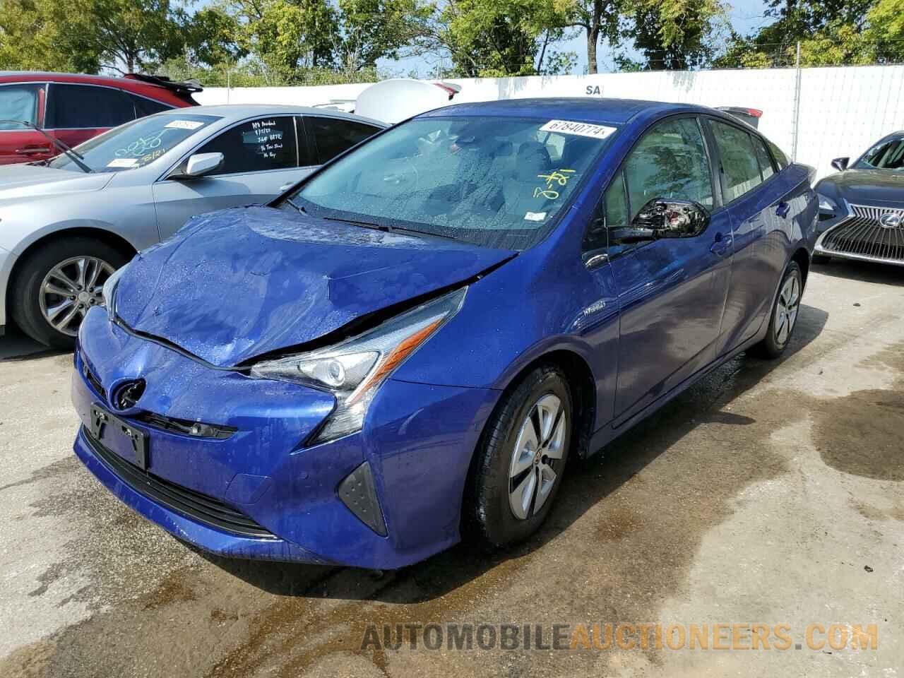 JTDKARFU6H3052800 TOYOTA PRIUS 2017