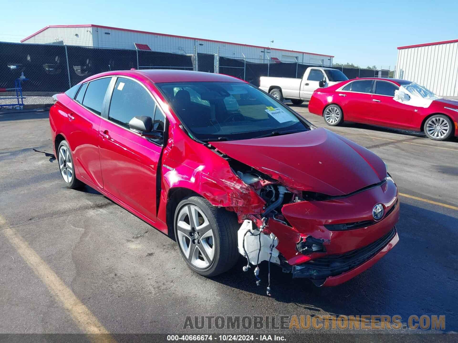 JTDKARFU6H3529600 TOYOTA PRIUS 2017