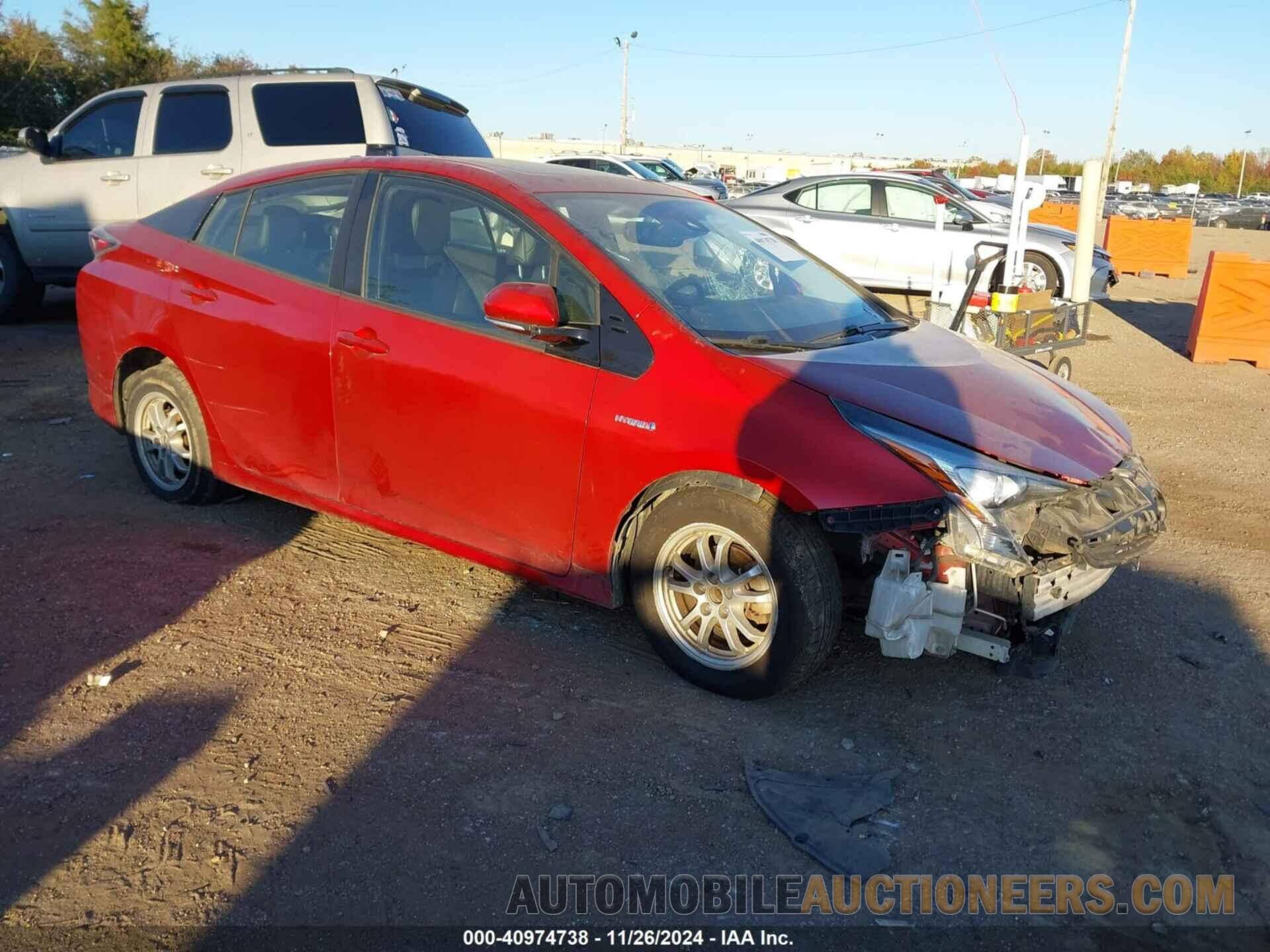 JTDKARFU6H3534487 TOYOTA PRIUS 2017