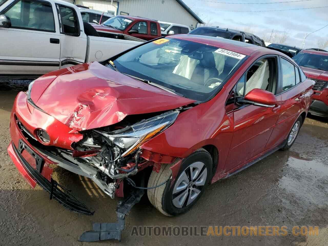 JTDKARFU6H3537308 TOYOTA PRIUS 2017