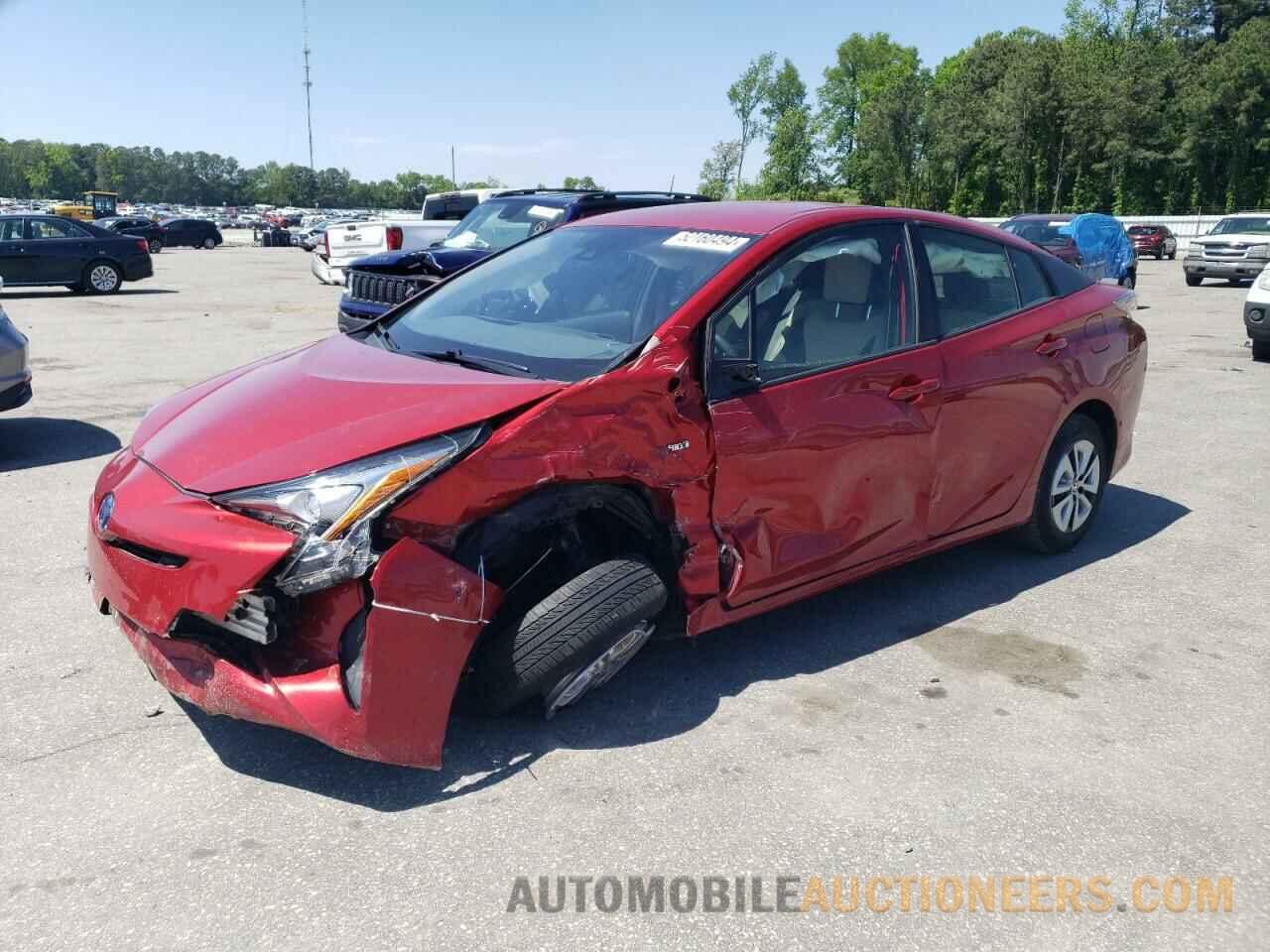 JTDKARFU6J3063317 TOYOTA PRIUS 2018