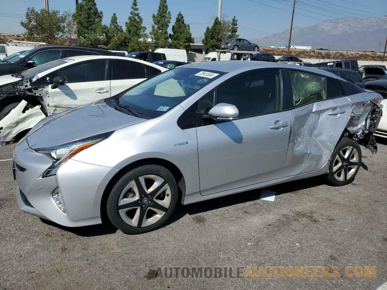 JTDKARFU6J3548041 TOYOTA PRIUS 2018