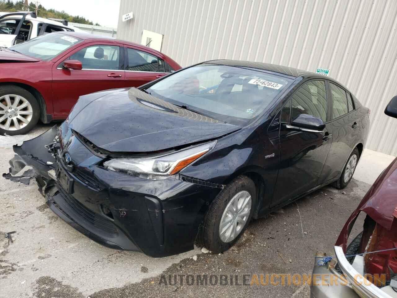 JTDKARFU6K3069412 TOYOTA PRIUS 2019