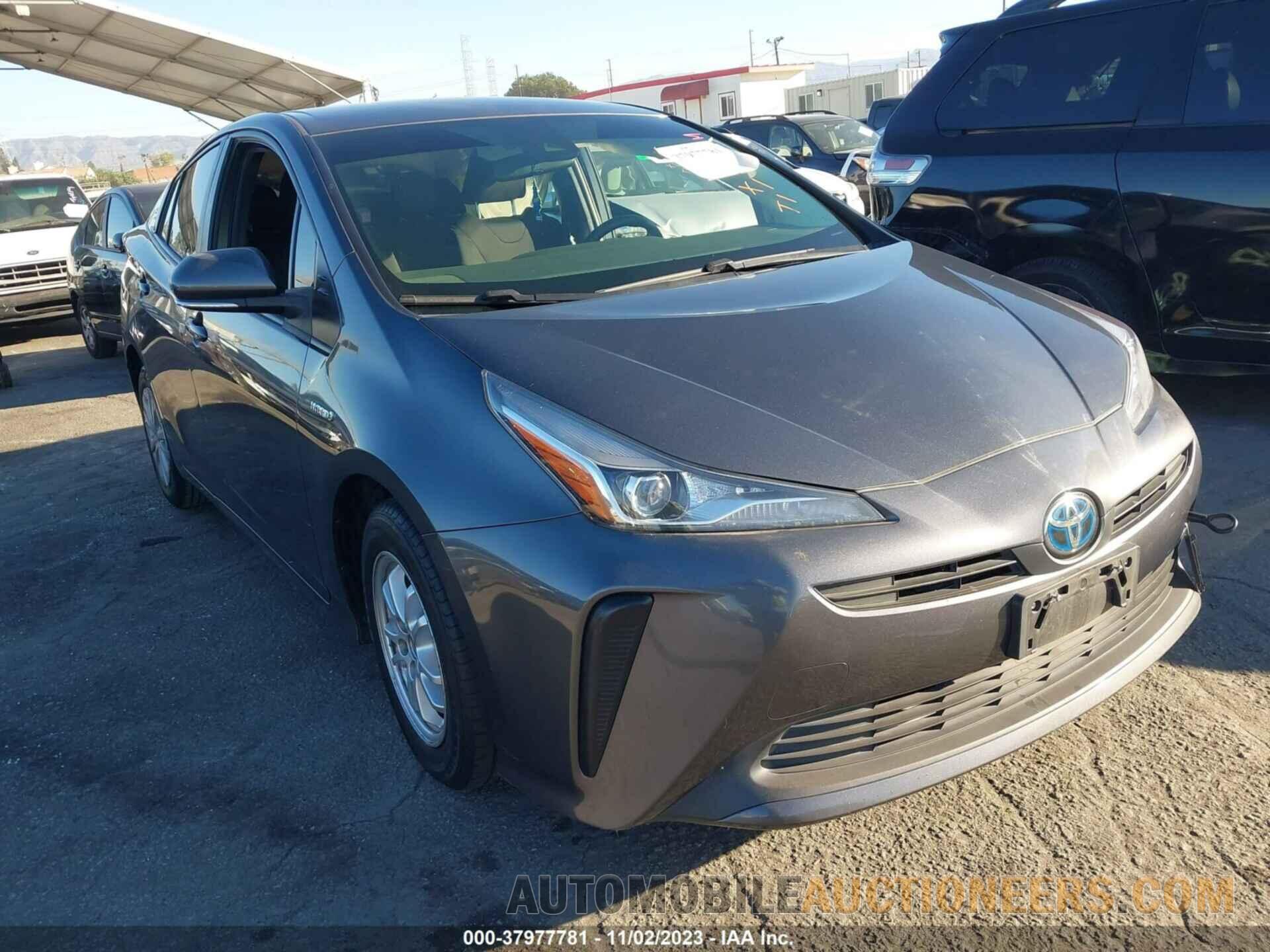 JTDKARFU6K3069457 TOYOTA PRIUS 2019