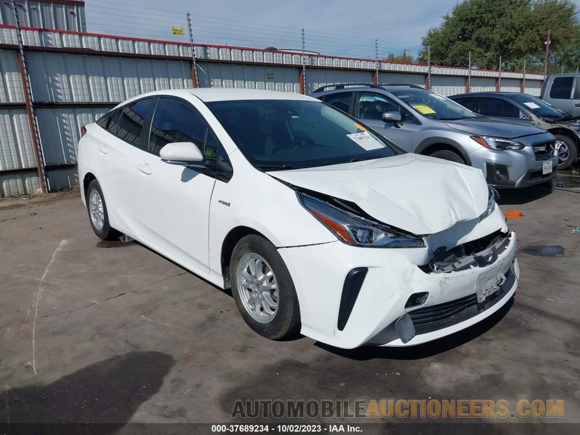 JTDKARFU6K3069779 TOYOTA PRIUS 2019