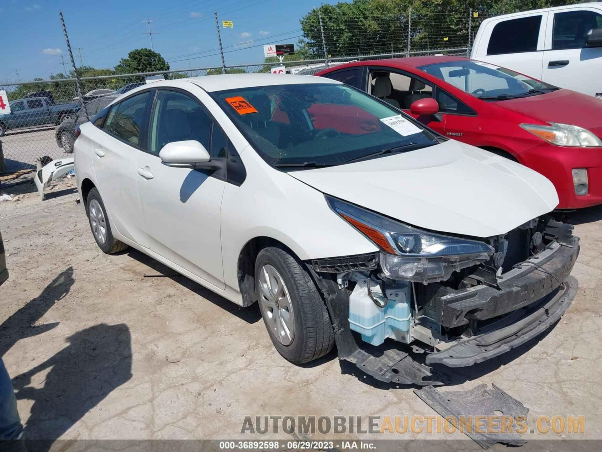 JTDKARFU6K3071872 TOYOTA PRIUS 2019