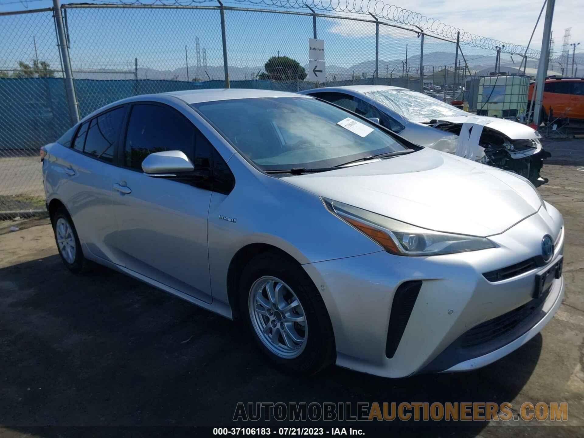 JTDKARFU6K3078837 TOYOTA PRIUS 2019