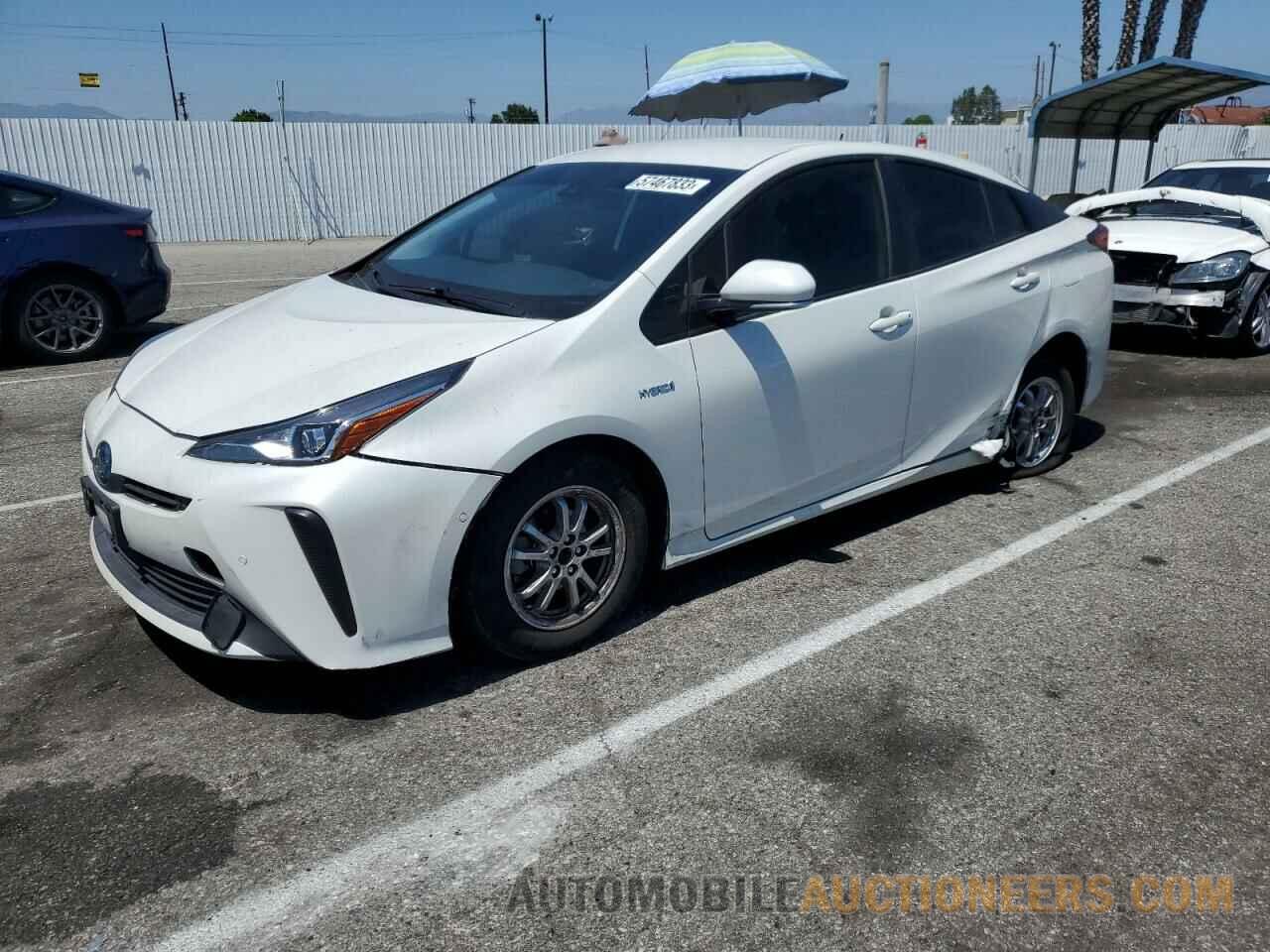 JTDKARFU6K3083746 TOYOTA PRIUS 2019