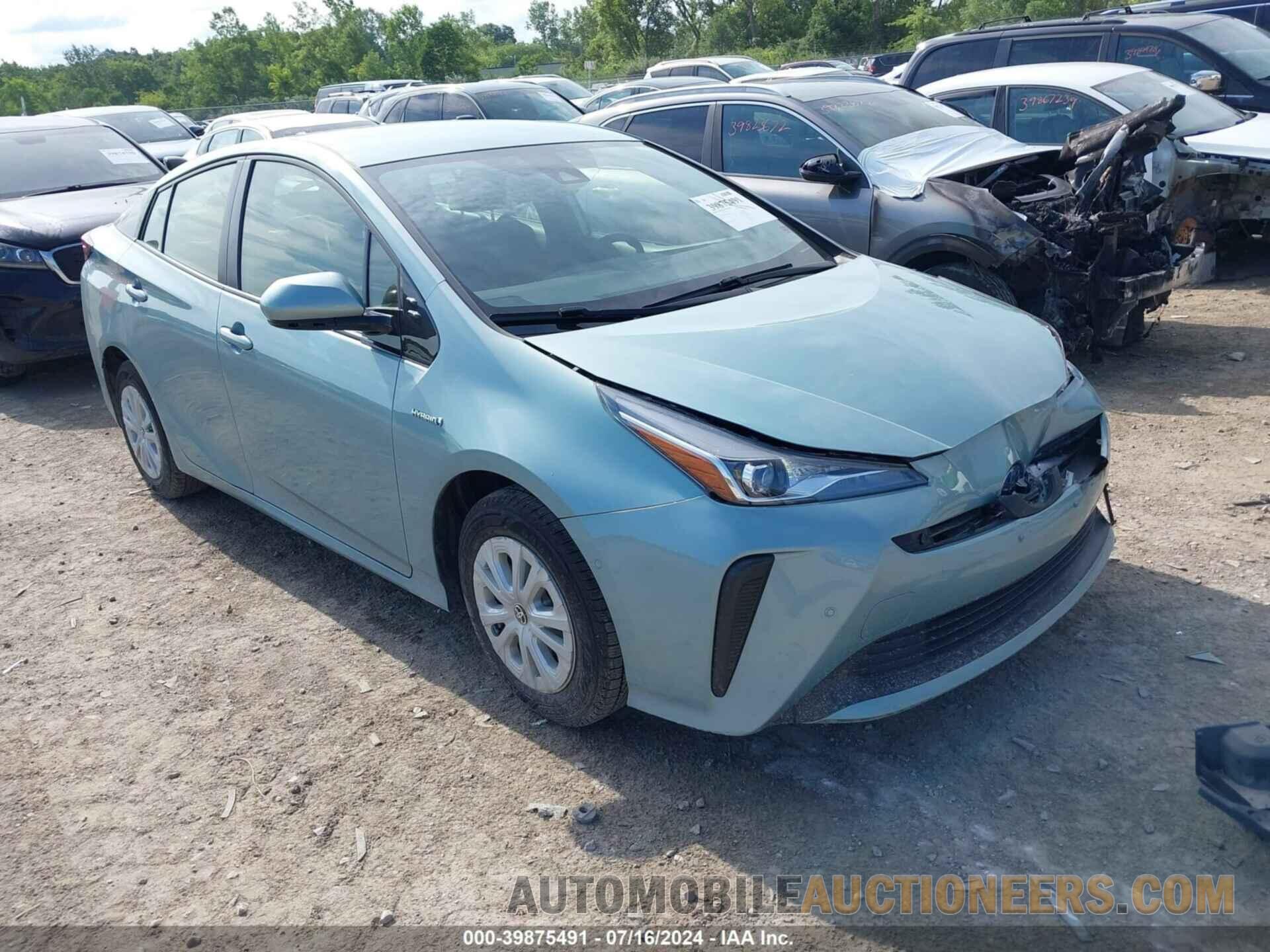 JTDKARFU6K3084413 TOYOTA PRIUS 2019