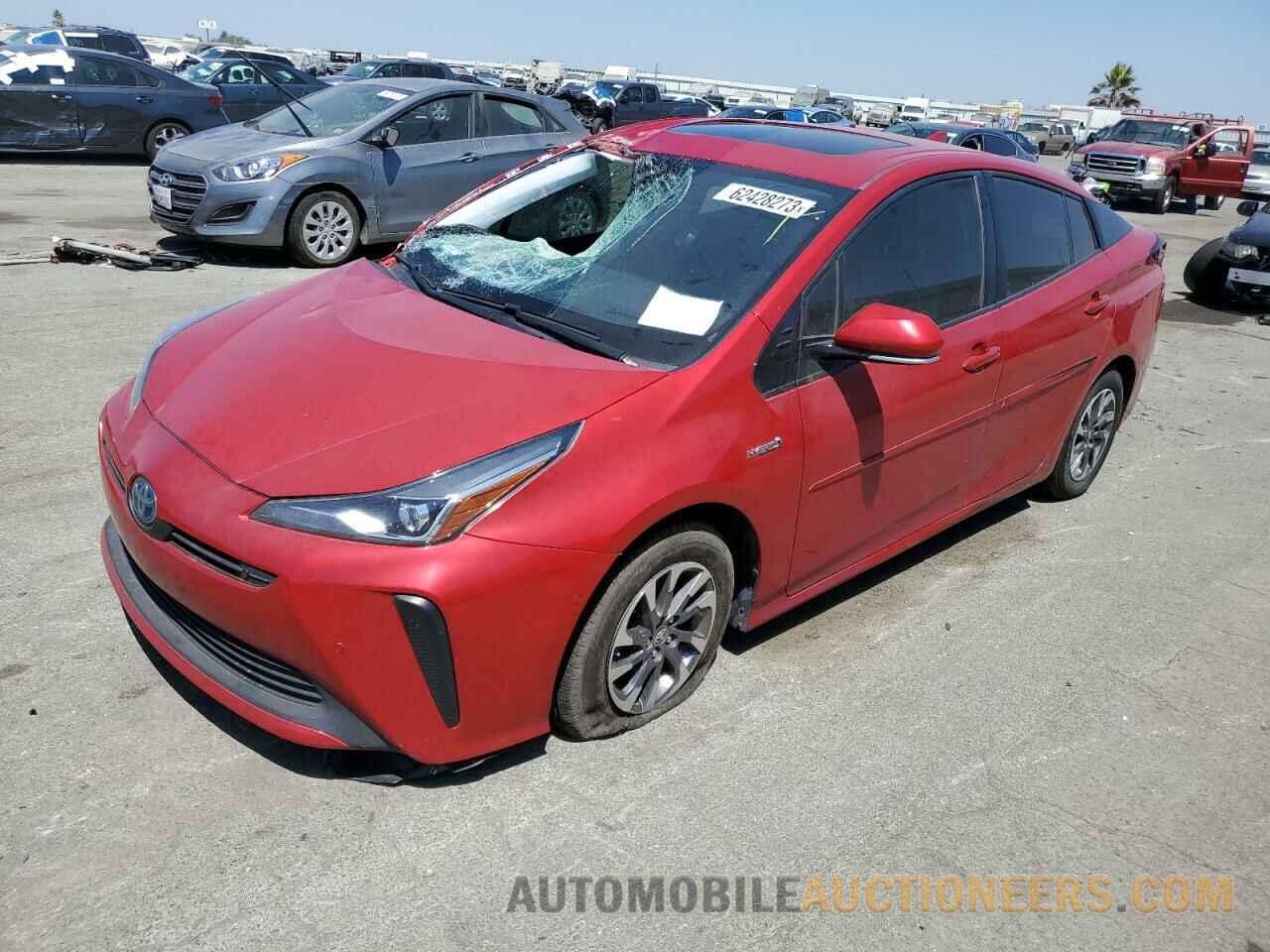 JTDKARFU6K3084718 TOYOTA PRIUS 2019