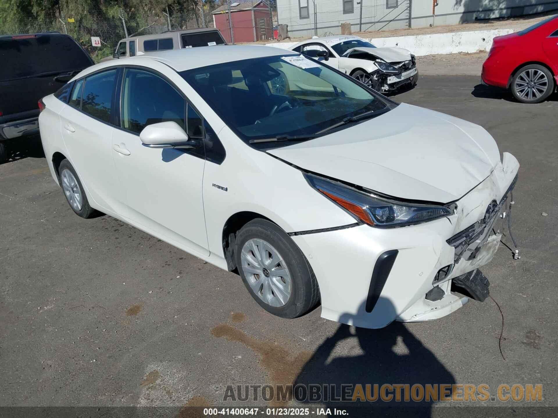 JTDKARFU6K3087196 TOYOTA PRIUS 2019