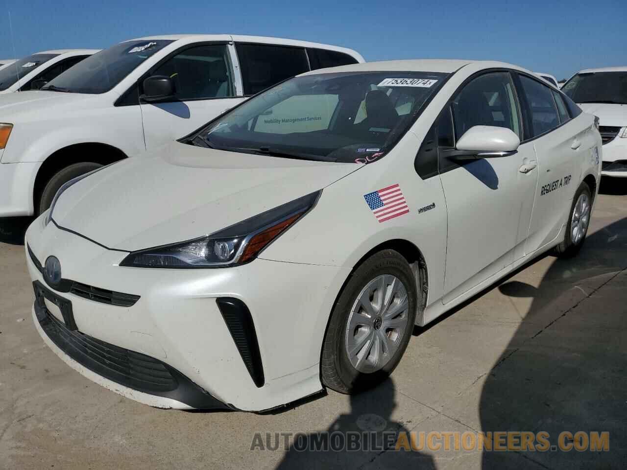 JTDKARFU6K3089143 TOYOTA PRIUS 2019