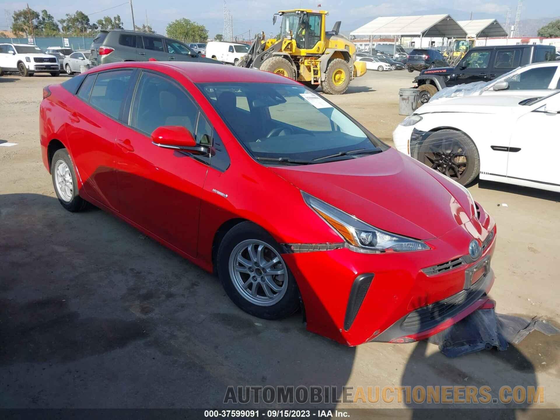 JTDKARFU6K3091863 TOYOTA PRIUS 2019