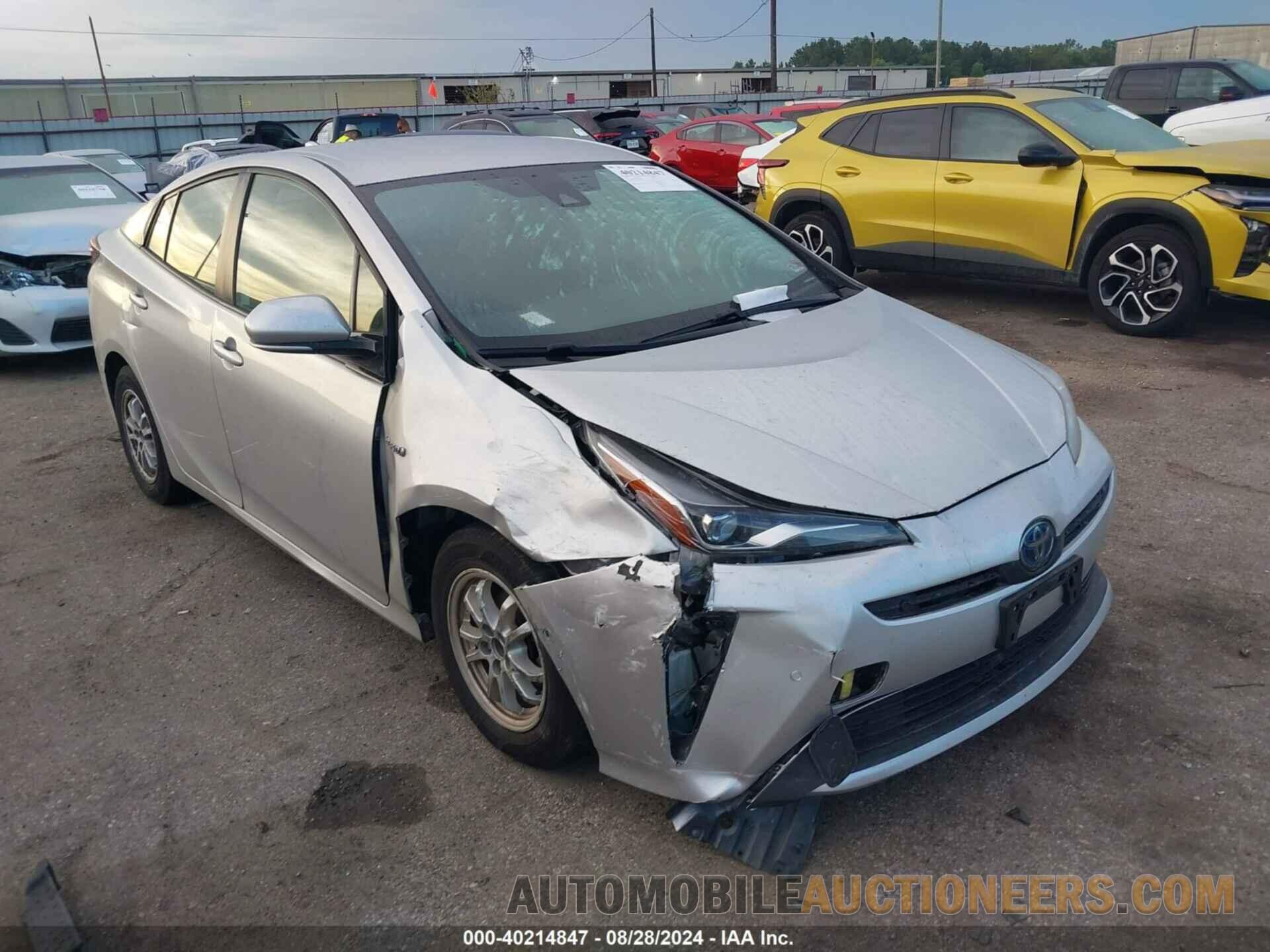 JTDKARFU6K3096089 TOYOTA PRIUS 2019