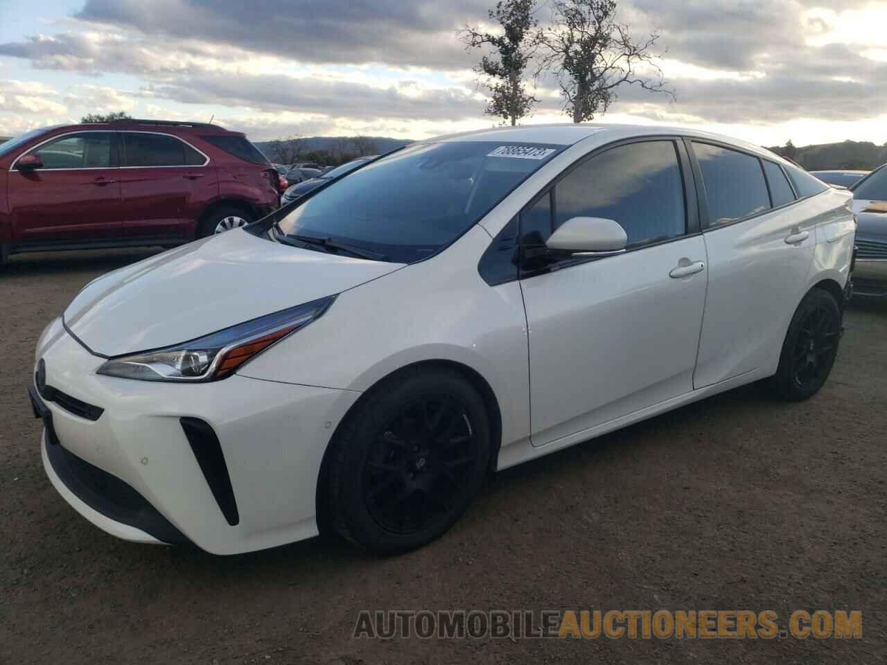 JTDKARFU6K3096996 TOYOTA PRIUS 2019