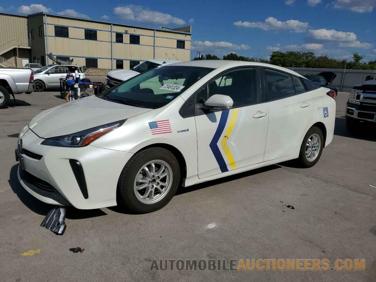 JTDKARFU6K3098053 TOYOTA PRIUS 2019