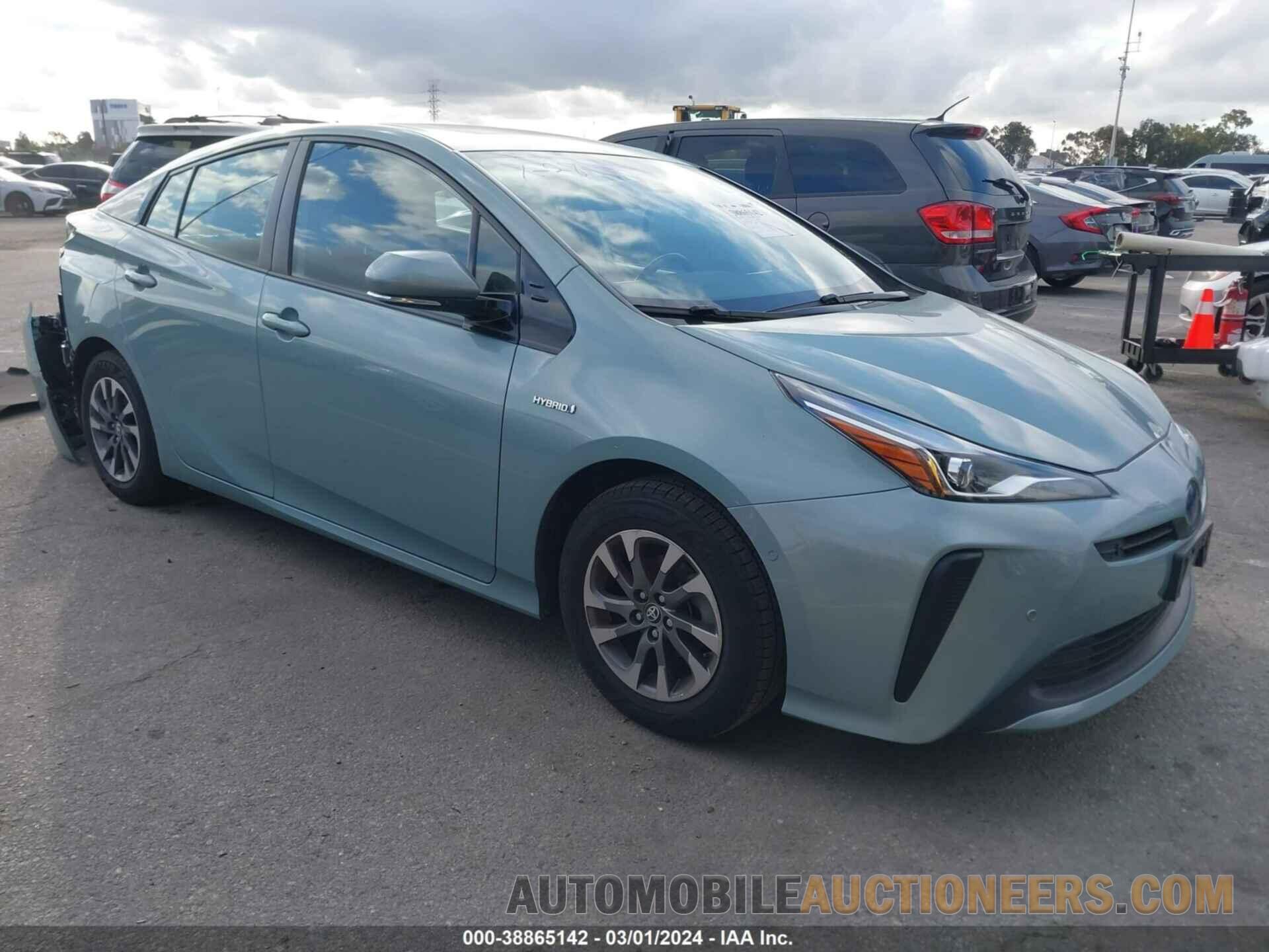 JTDKARFU6L3103141 TOYOTA PRIUS 2020