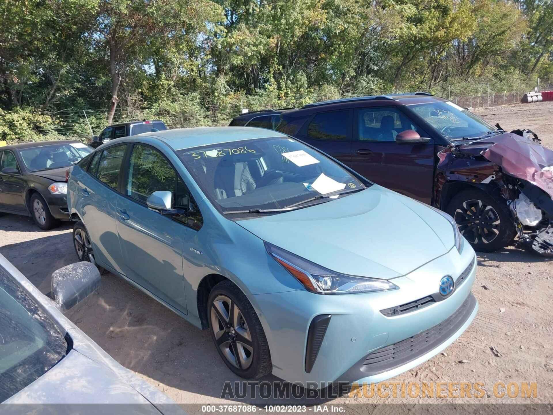 JTDKARFU6L3106265 TOYOTA PRIUS 2020