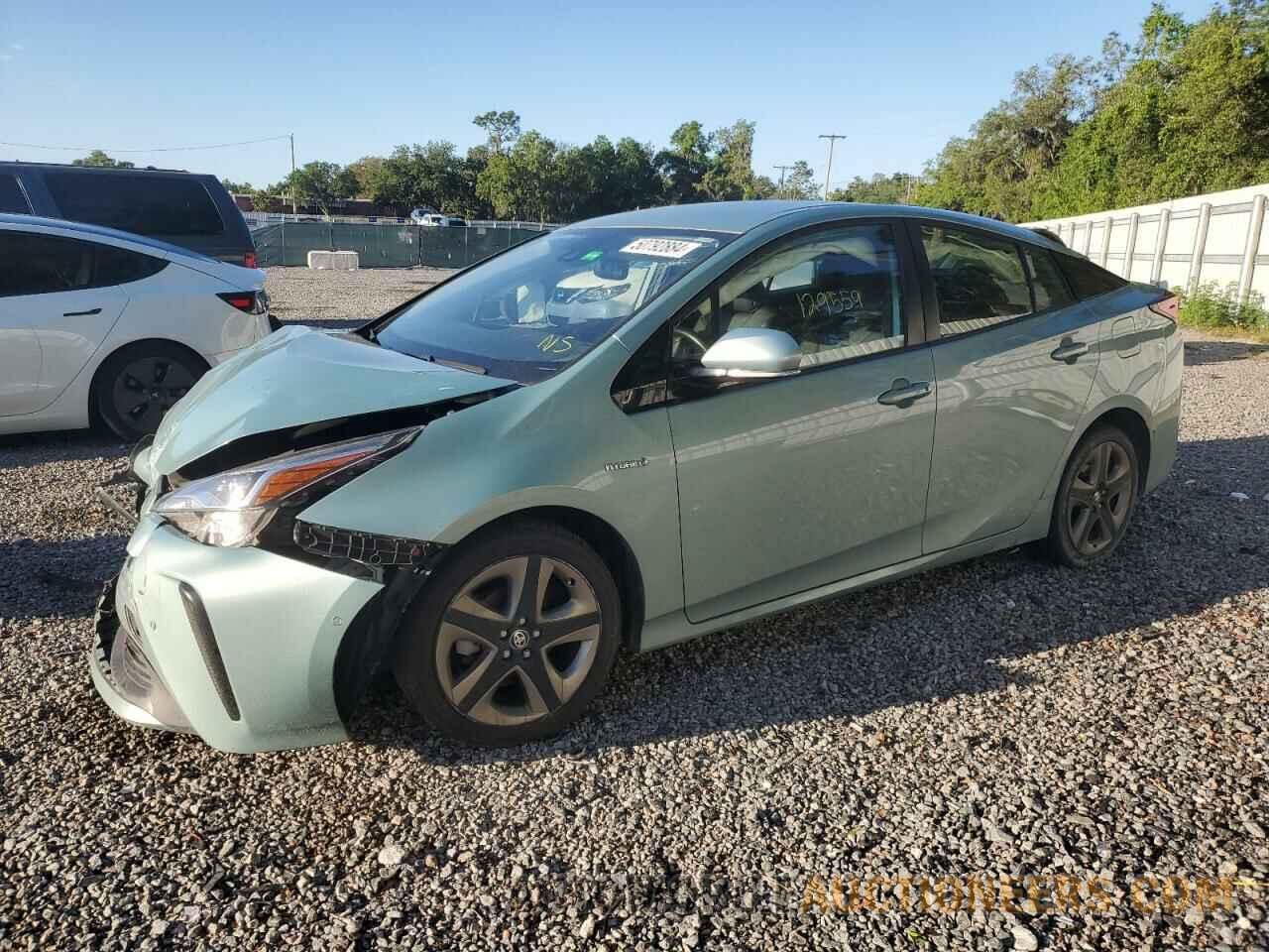 JTDKARFU6L3109215 TOYOTA PRIUS 2020