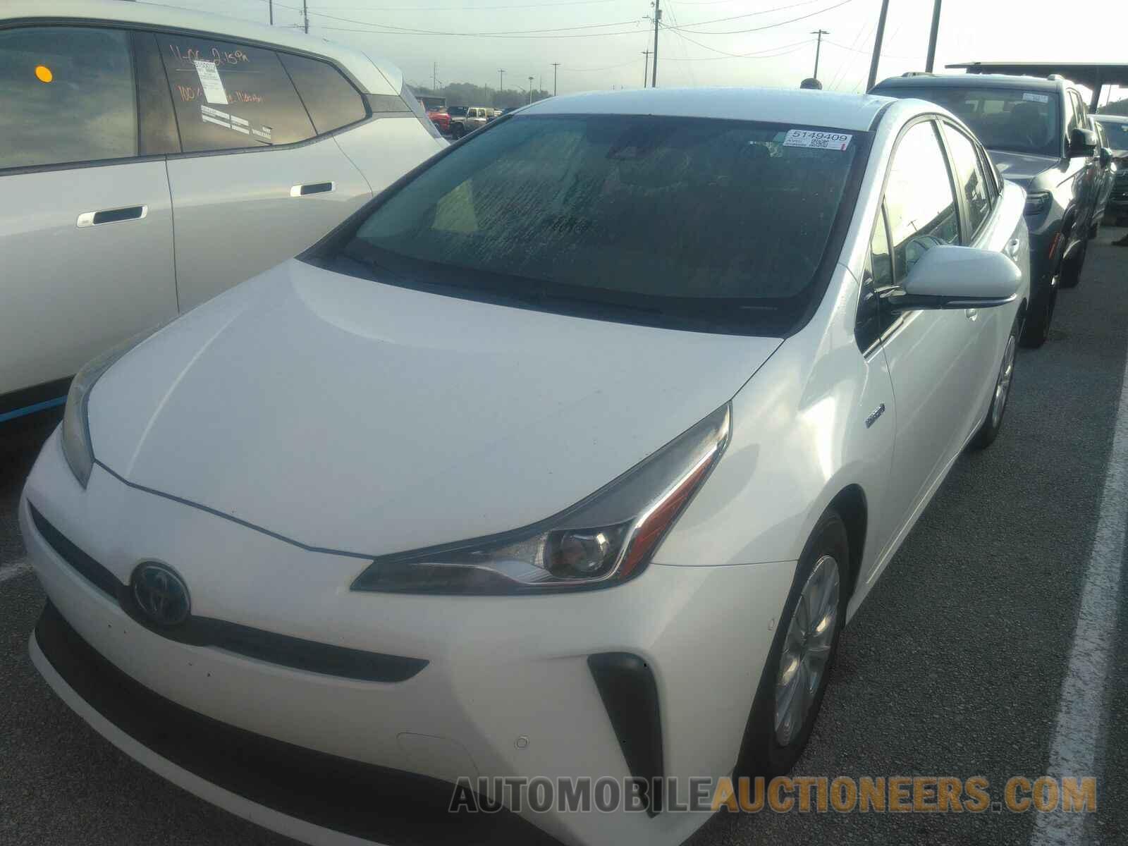 JTDKARFU6L3109229 Toyota Prius 2020