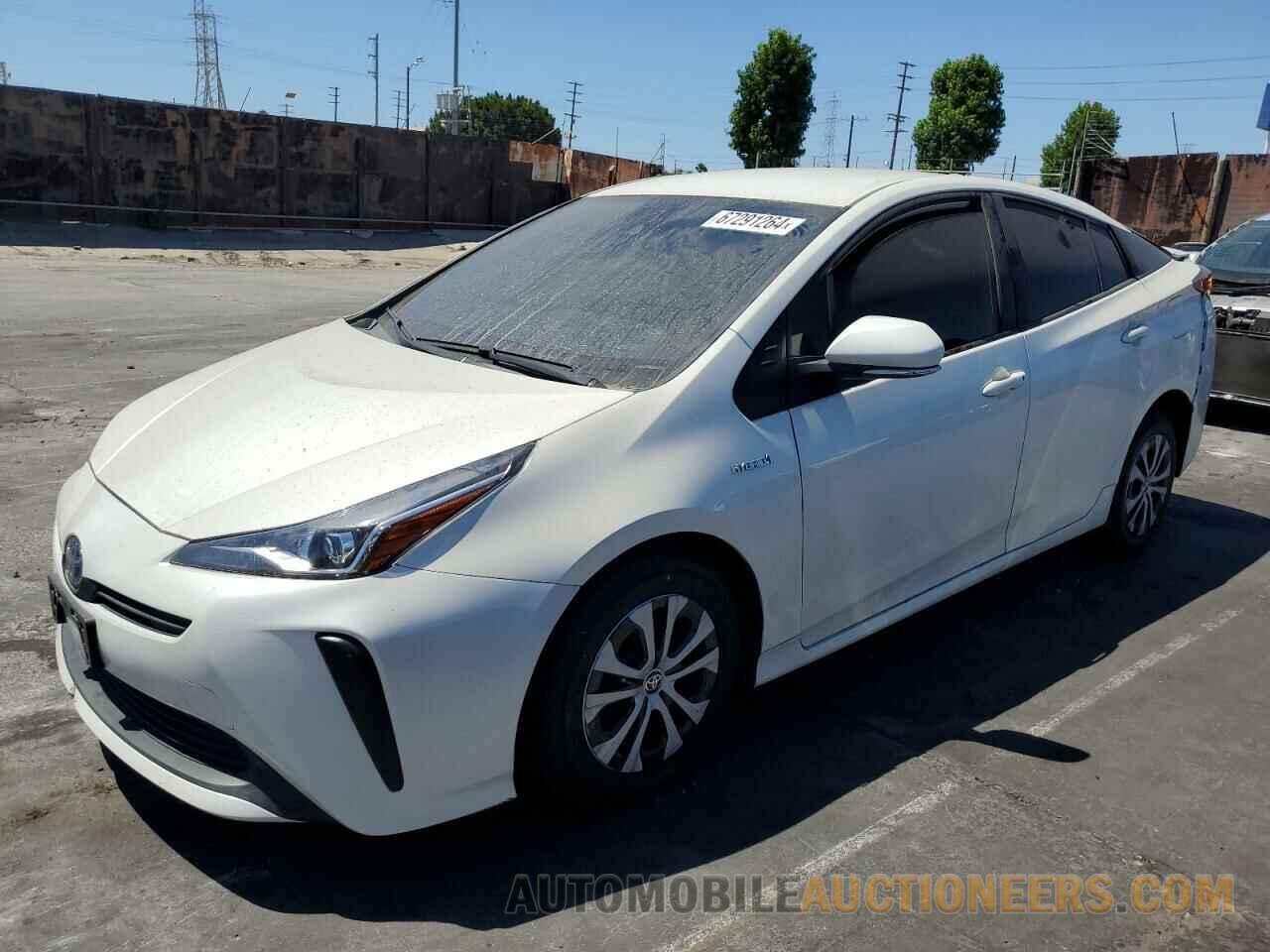 JTDKARFU6L3113913 TOYOTA PRIUS 2020