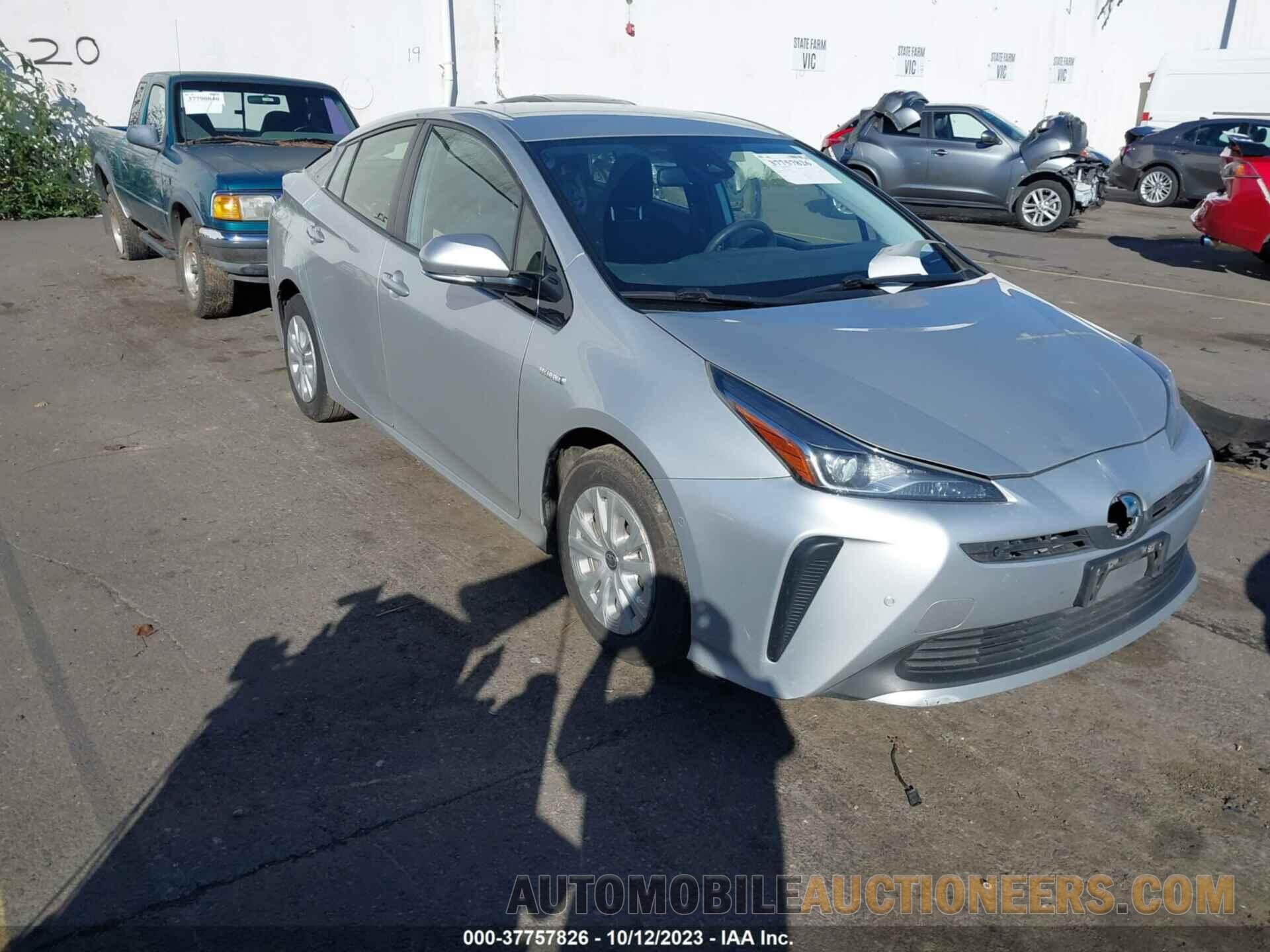 JTDKARFU6L3121476 TOYOTA PRIUS 2020