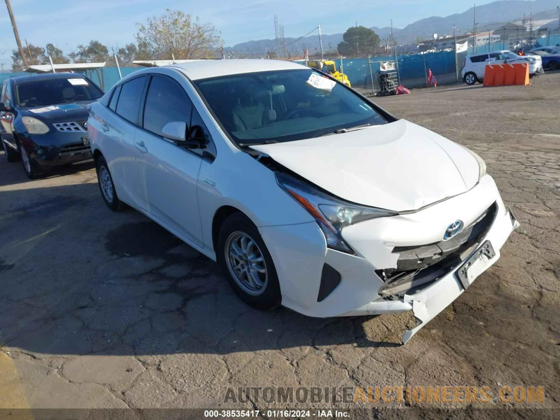 JTDKARFU7G3022218 TOYOTA PRIUS 2016