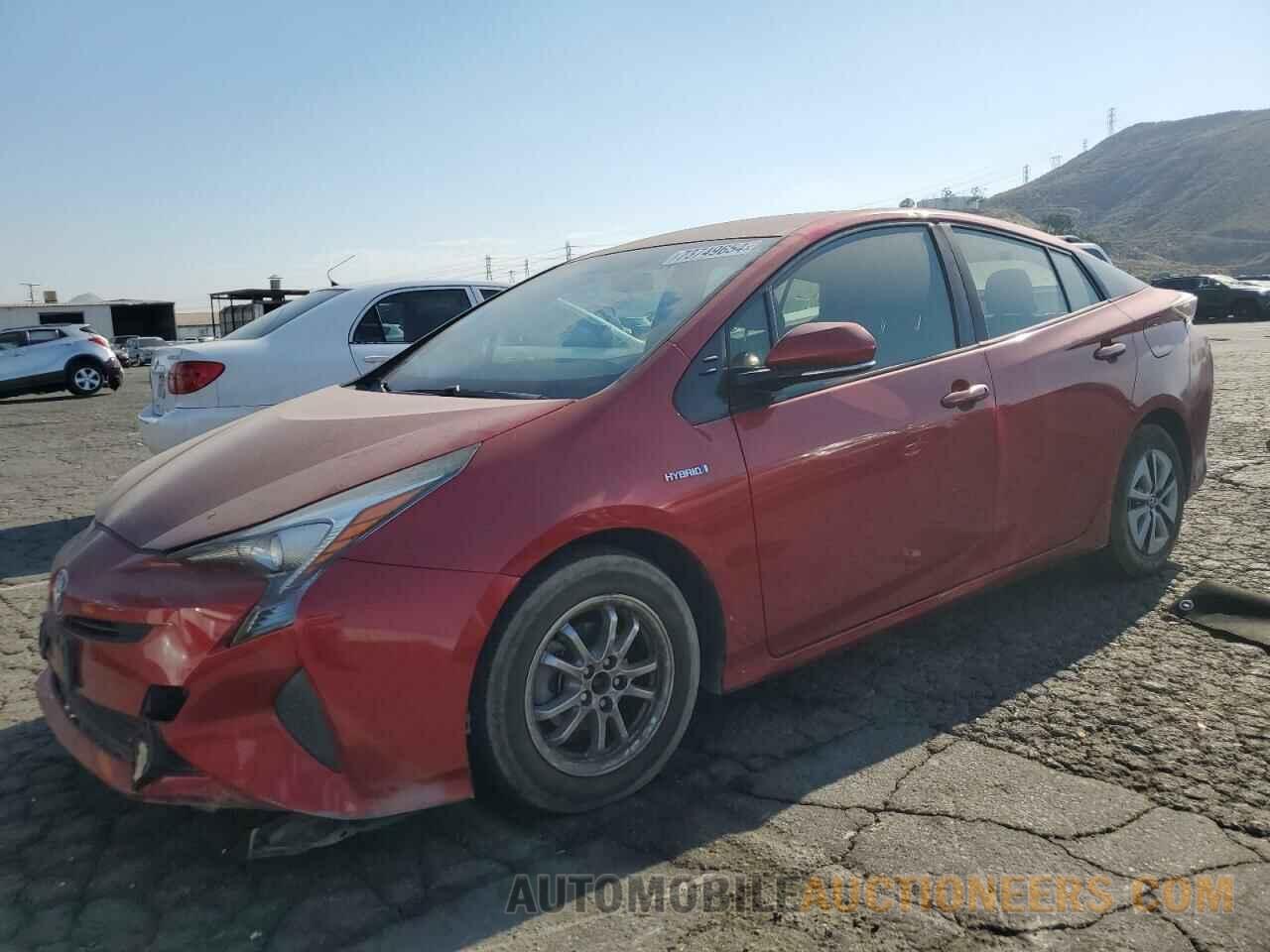 JTDKARFU7G3508561 TOYOTA PRIUS 2016