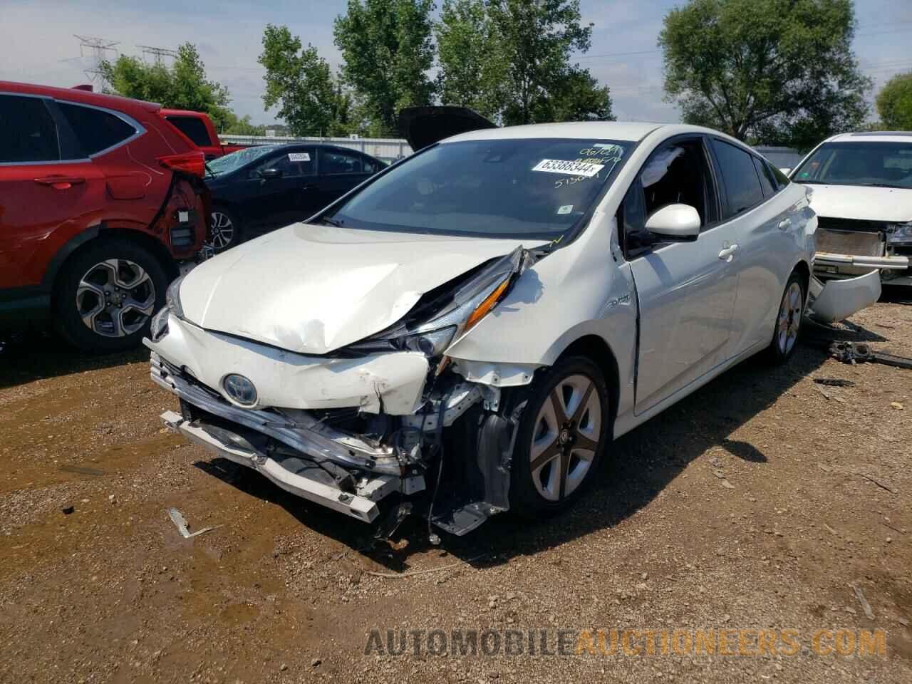 JTDKARFU7G3513047 TOYOTA PRIUS 2016